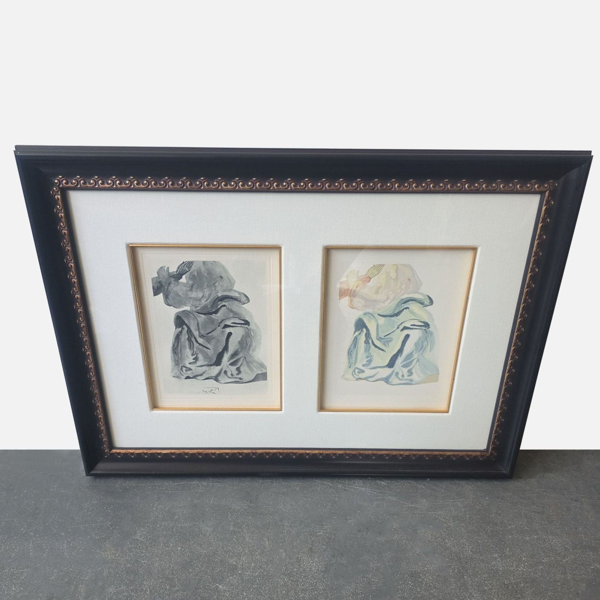 1960 Salvador Dali Divine Comedy Litograph "Empyrean Heaven" COA