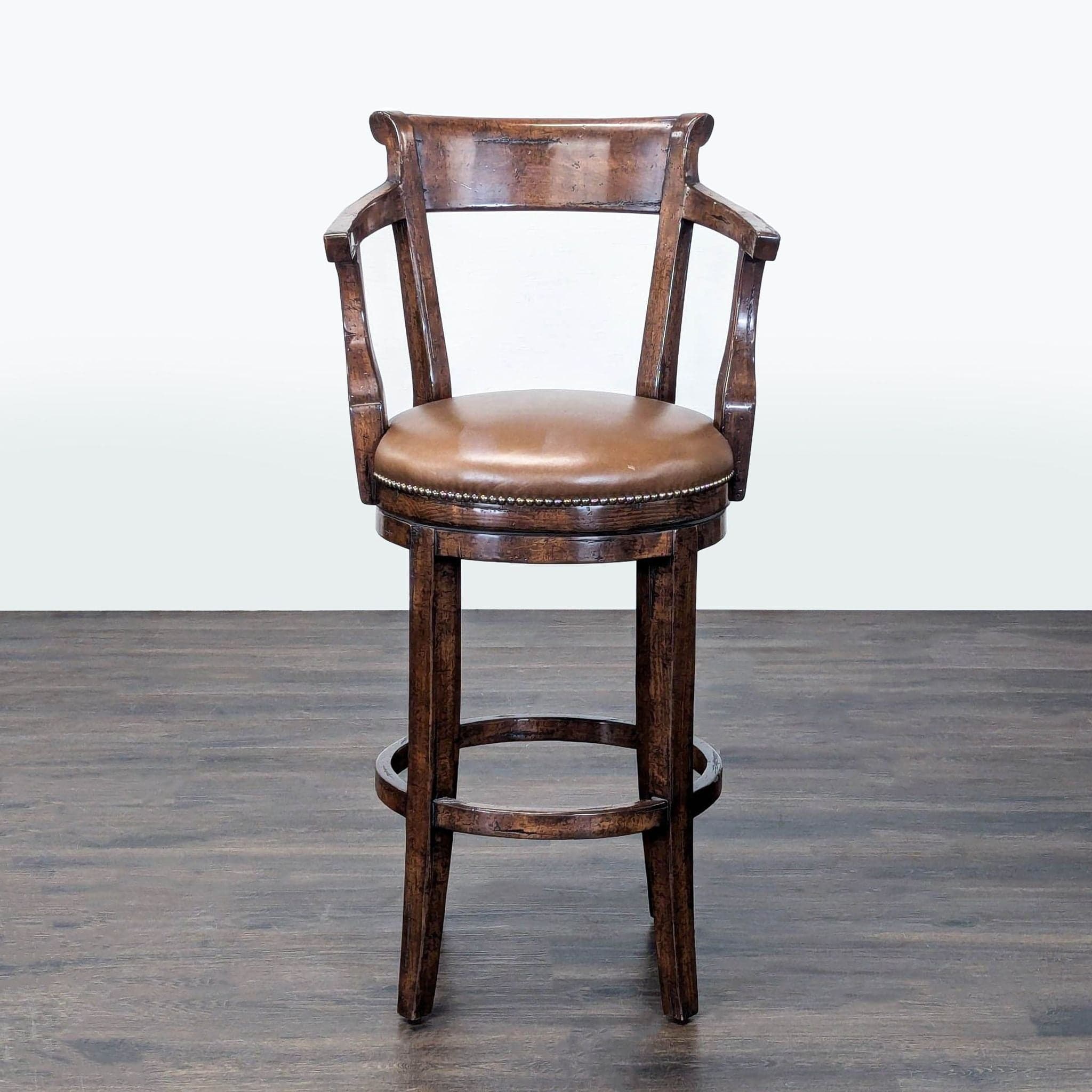 Adler & Co. Swivel Bar Stool