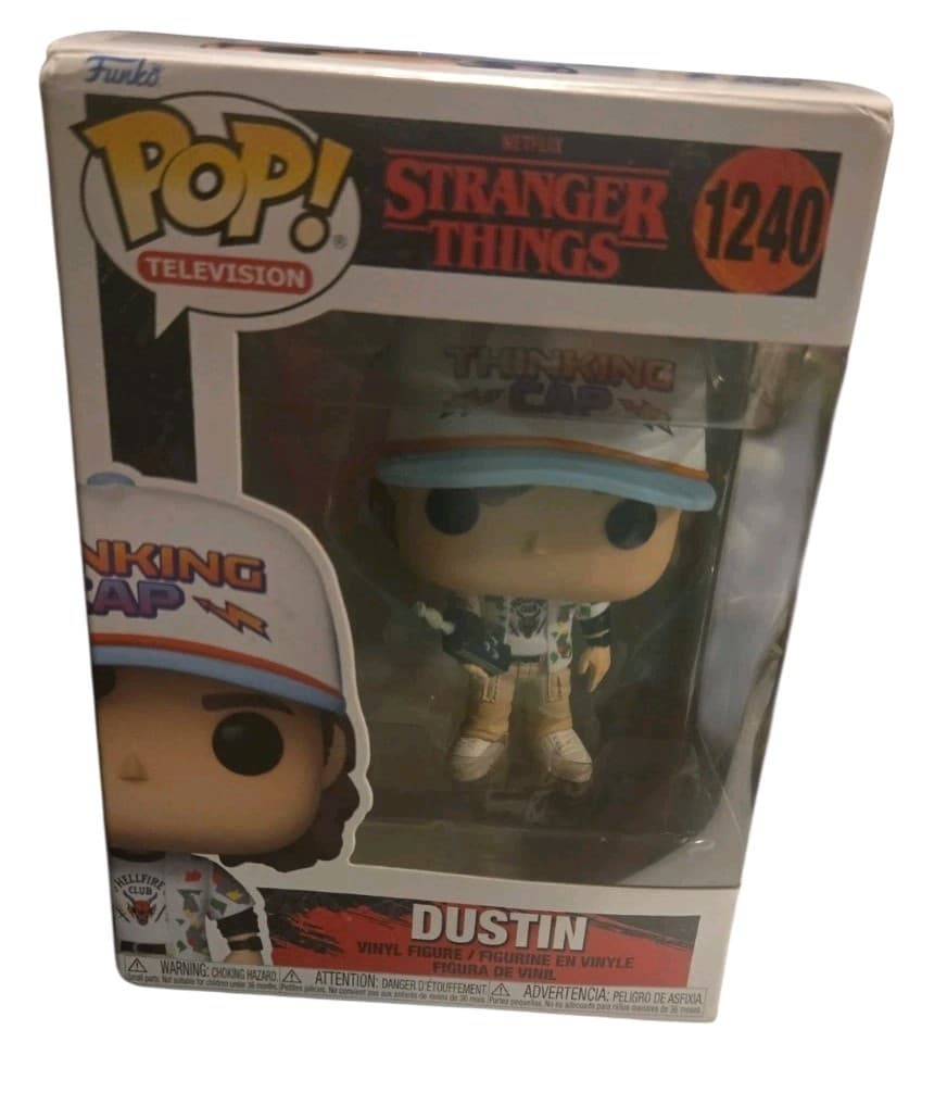 Funko Pop! Vinyl Stranger Things Dustin #1249 Special Edition Figure