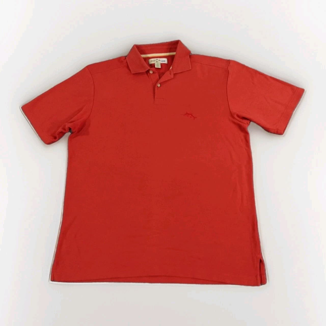 Tommy Bahama Men's IslandZone Polo Shirt 3XL Orange Short Sleeve Casual