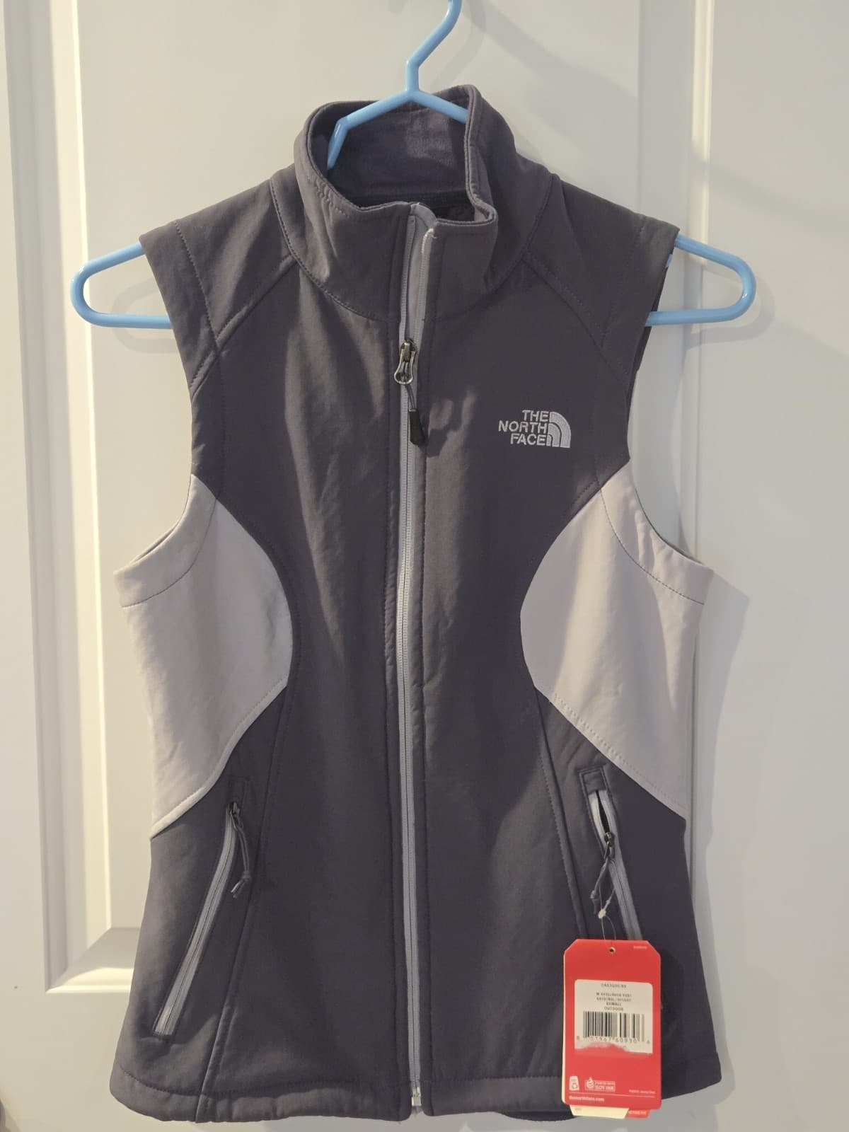 North Face Apex Vest Womens XS Blac Softshell Windbreaker Full Zip Flight Series