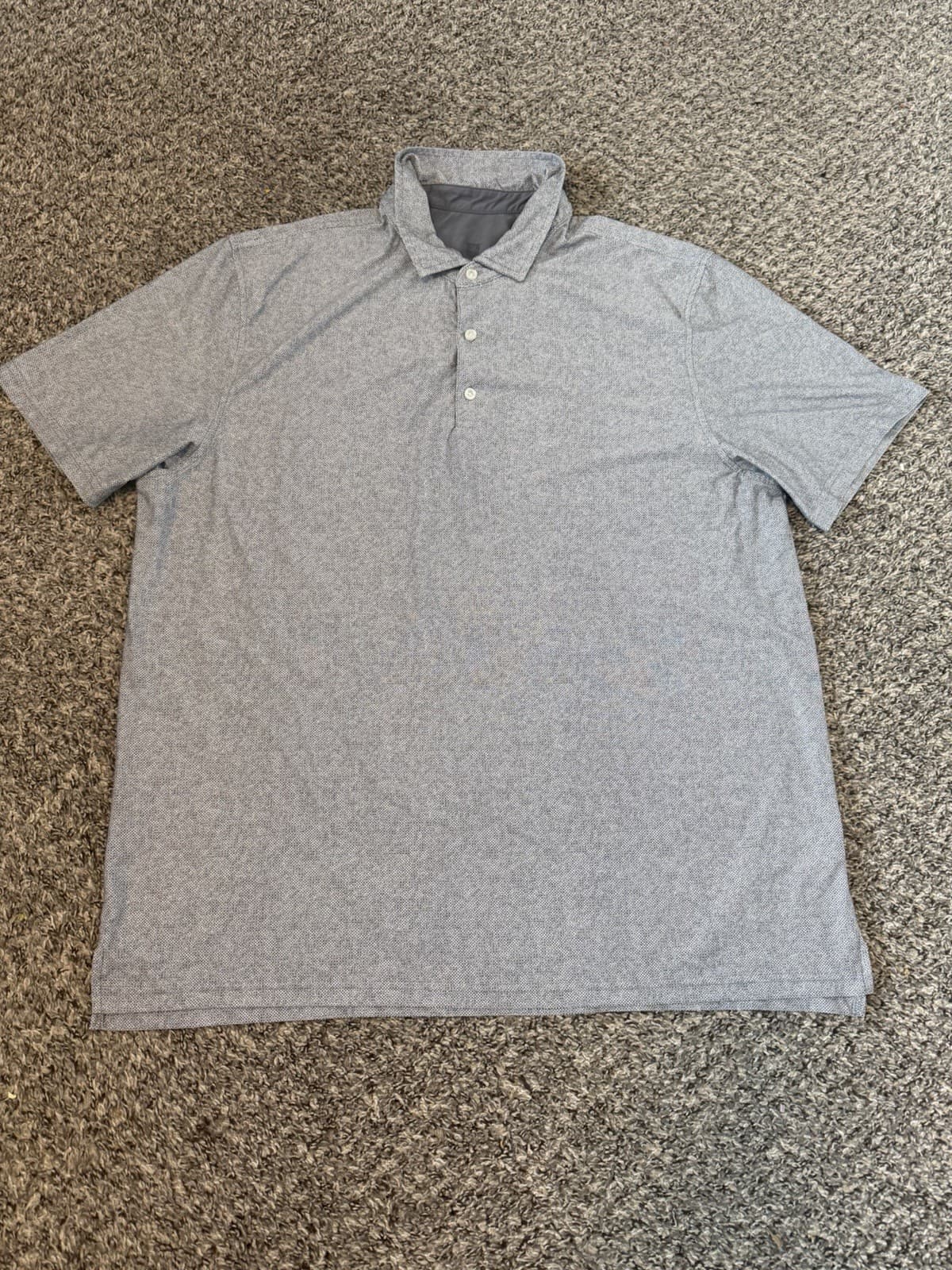 Hickey Freeman Men’s Polo Shirt UPF 50+ Stretch Moisture-Wicking XL