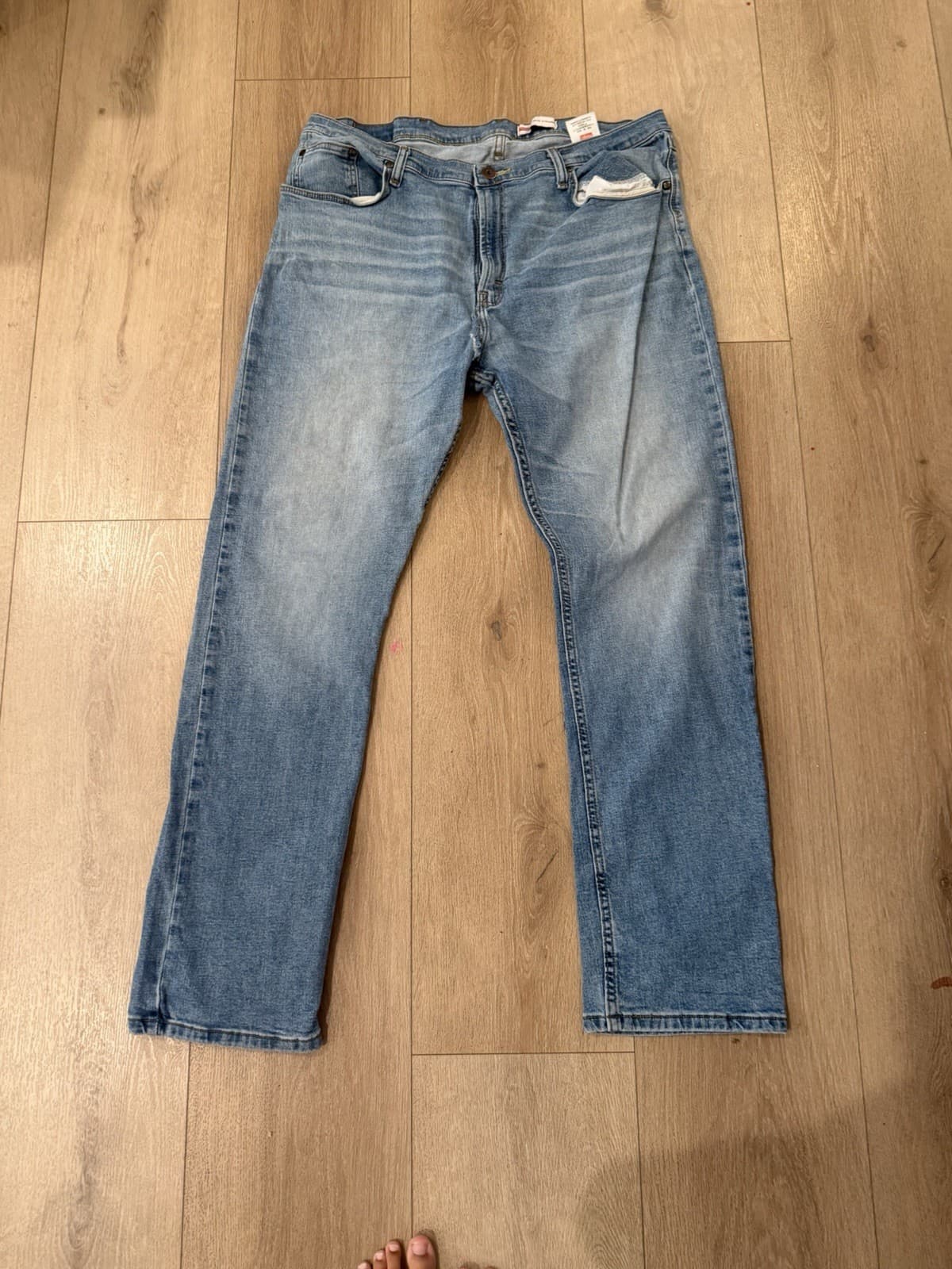 Wrangler Jeans Five Star Flex for Comfort Straight Leg 5-Pocket Zip (2 Szs) NEW