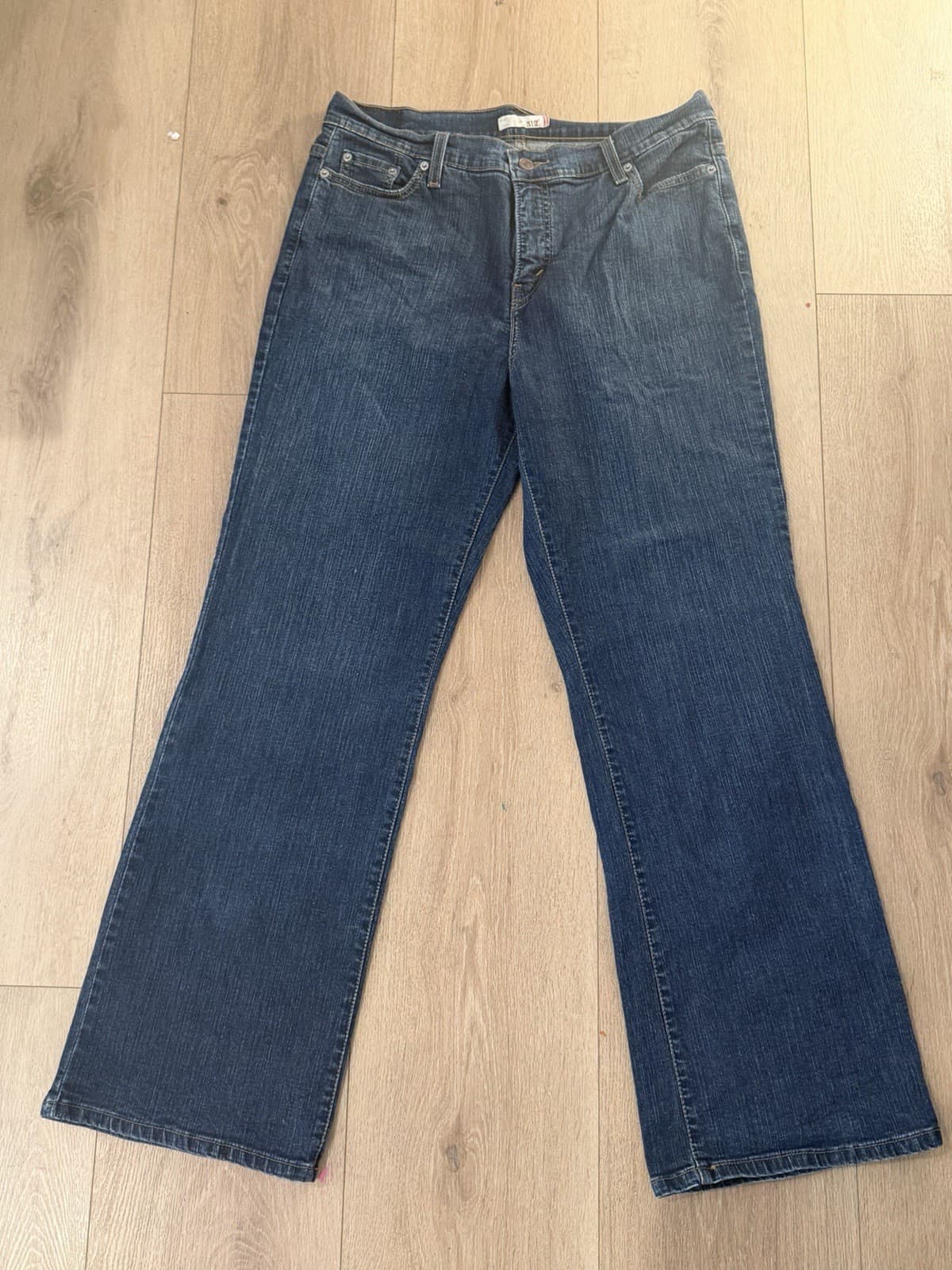 VTG Levi's 512 Perfectly Slimming Boot Cut Jeans Women’s Sz 16M Y2K