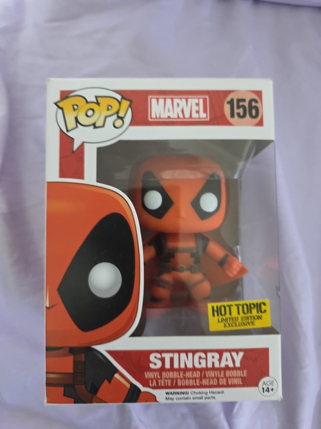 Funko Pop! Vinyl: Marvel - Deadpool (Stingray) (Orange) - Hot Topic (Exclusive)