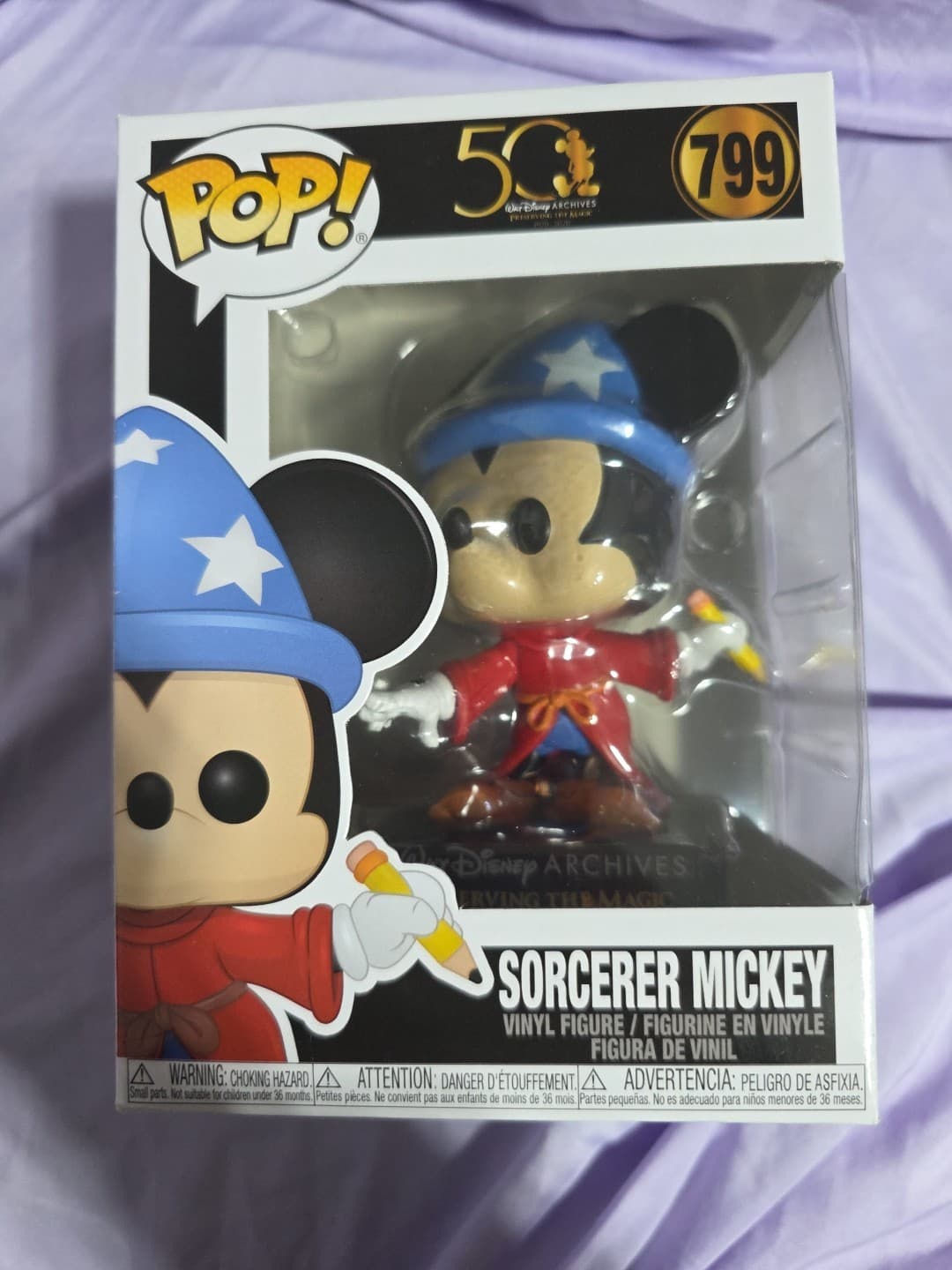 Funko Pop! Vinyl: Disney - Sorcerer Mickey #799