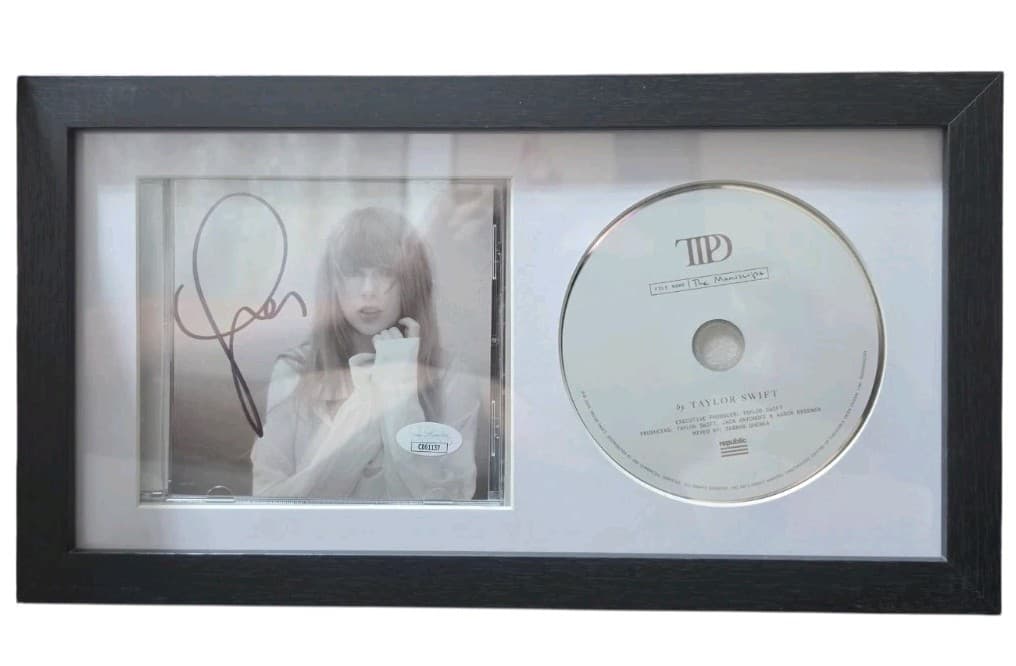 Taylor Swift Signed CD the Tortured Poets Department JSA Authenticated