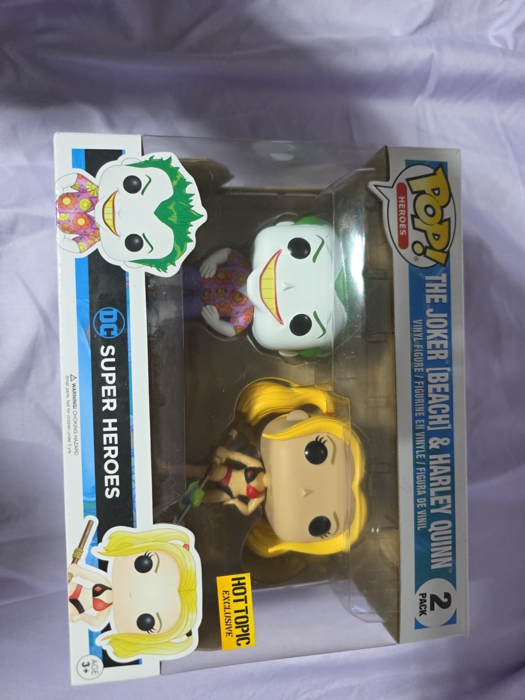 Funko Pop! Vinyl: DC Universe - DC - 2 Pack - Beach Joker & Harley - Hot...