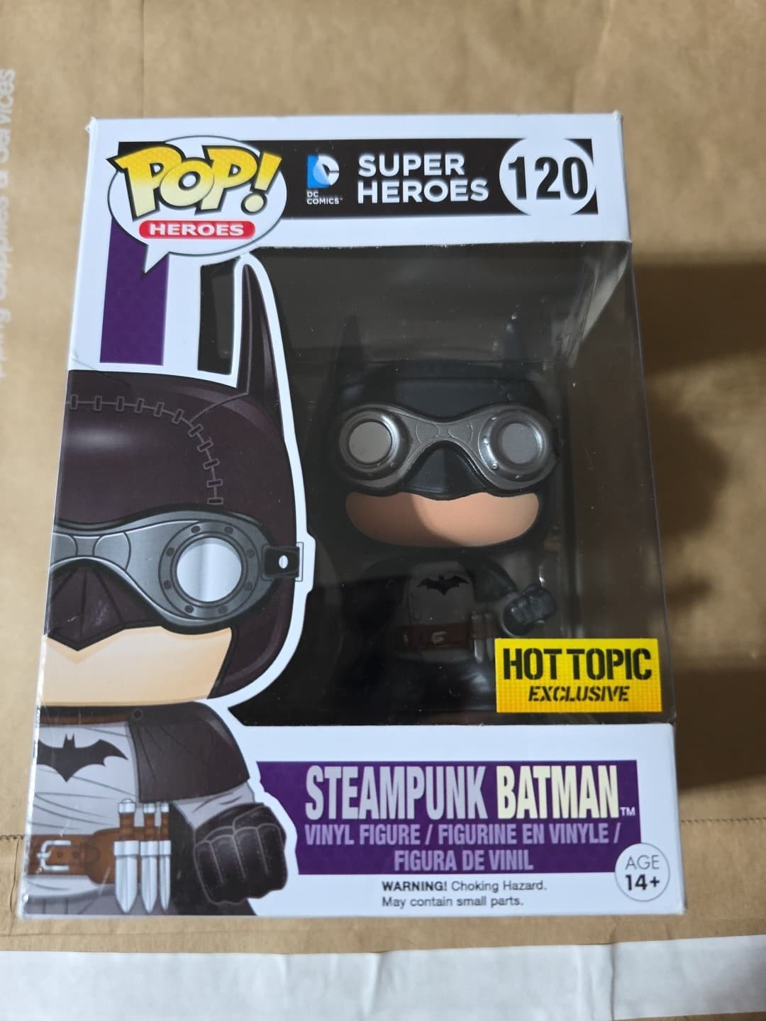 Funko Pop! Vinyl: DC Universe - Steampunk Batman - Hot Topic (Exclusive) #120