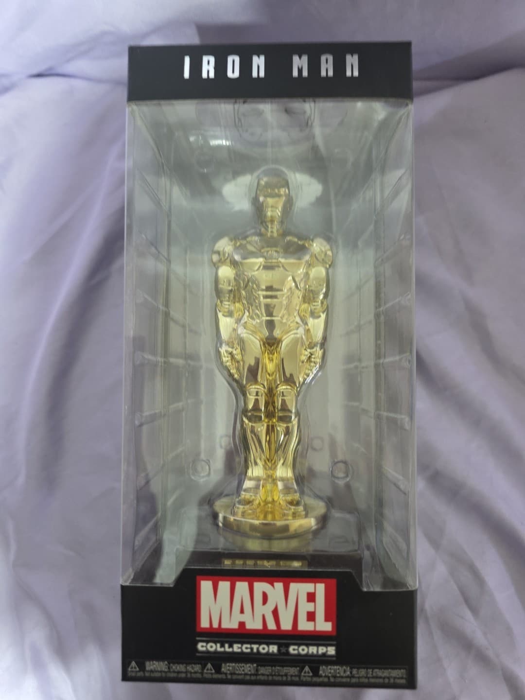 FUNKO MARVEL Collector Corps Iron Man Founder Trophy 2016 Statue