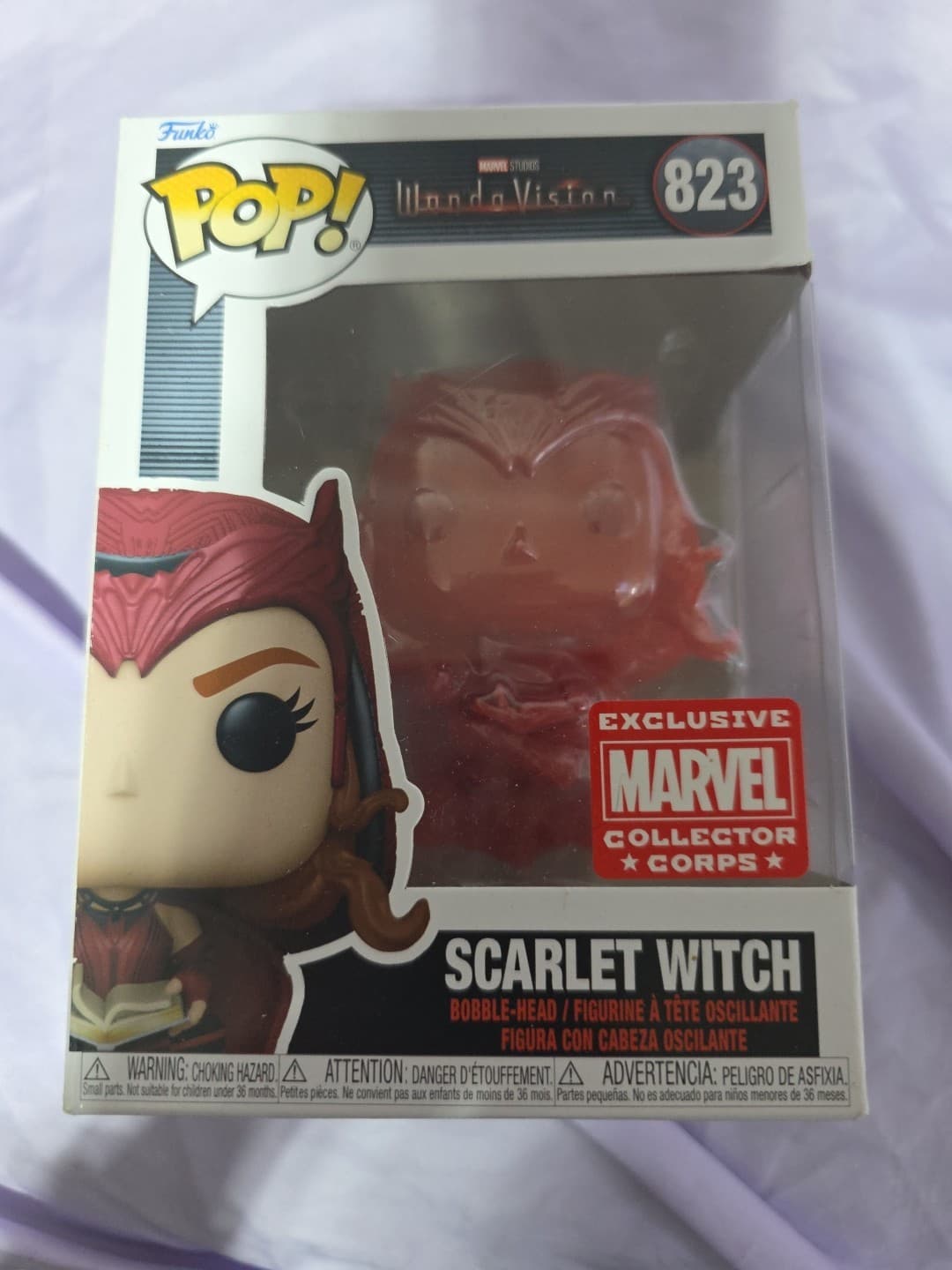 Funko Pop! Vinyl: Marvel - Scarlet Witch (Translucent) (Glitter) - Amazon...