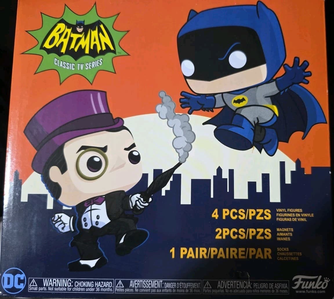Funko 323-01-2233 DC Batman Classic TV Series Box 7 Mini Figures