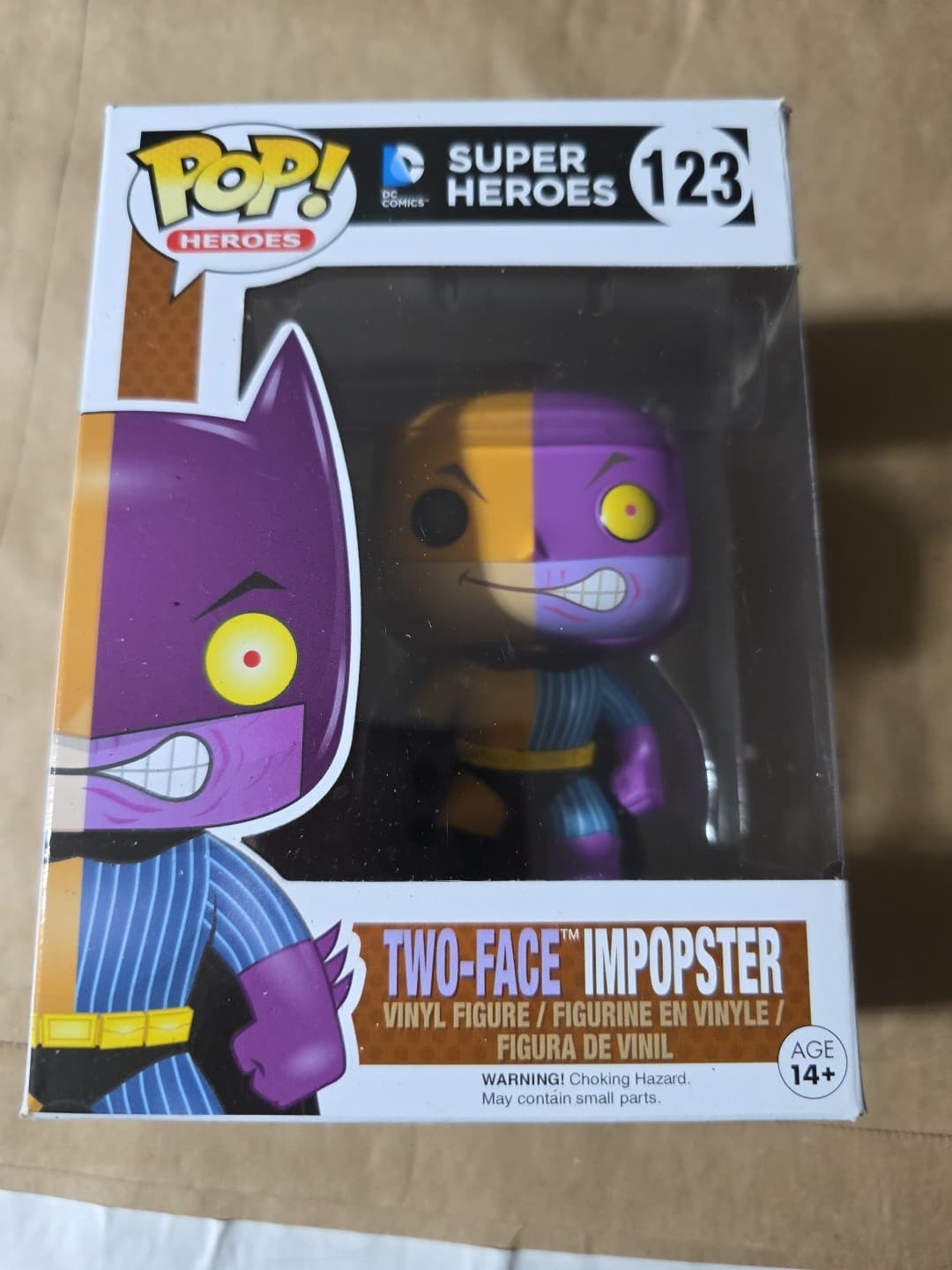 Funko Pop! Vinyl: DC Universe - Batman (as Two-Face) #123