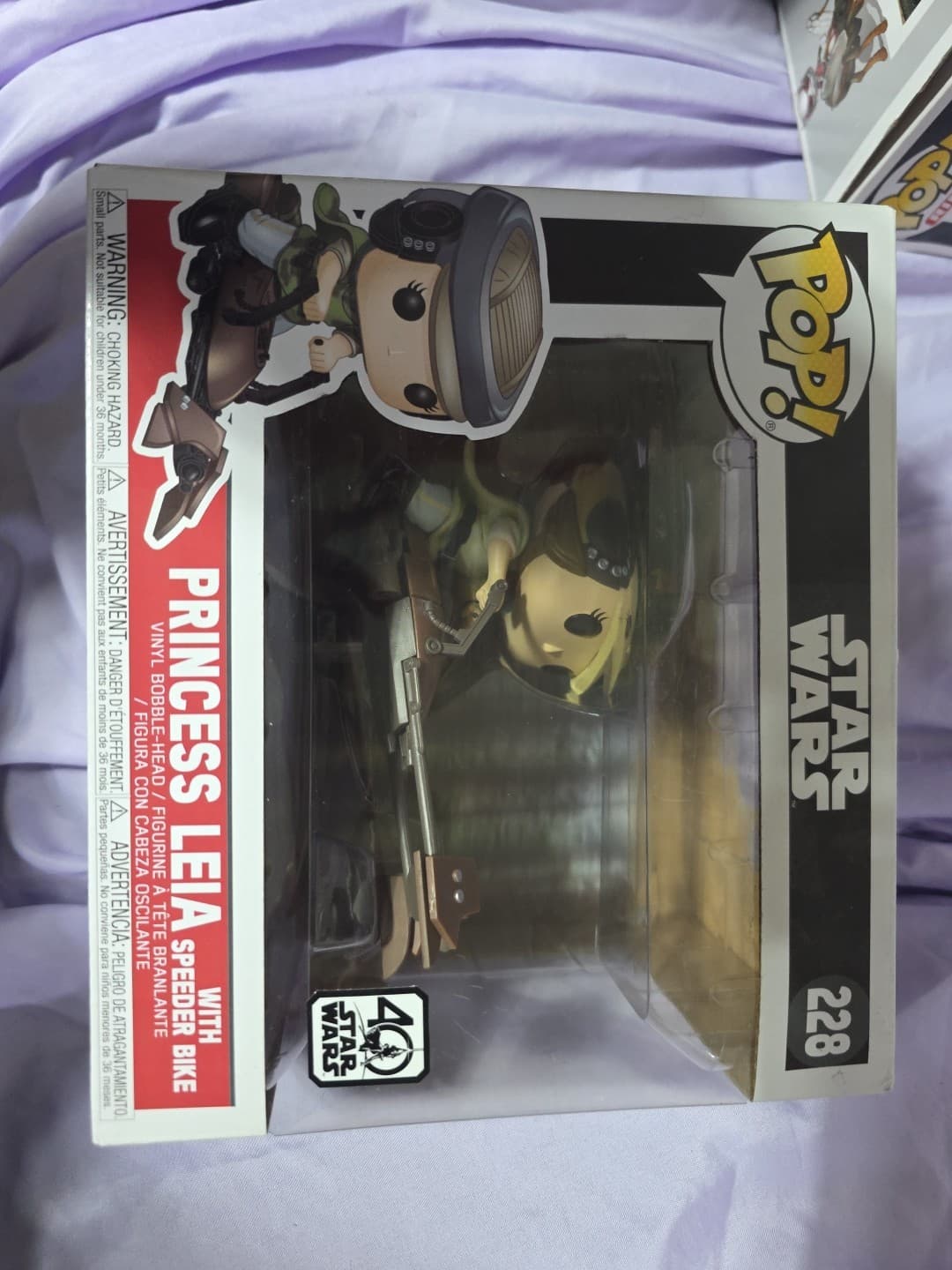 Funko Multiple: Star Wars - Princess Leia with Speeder Bike #228
