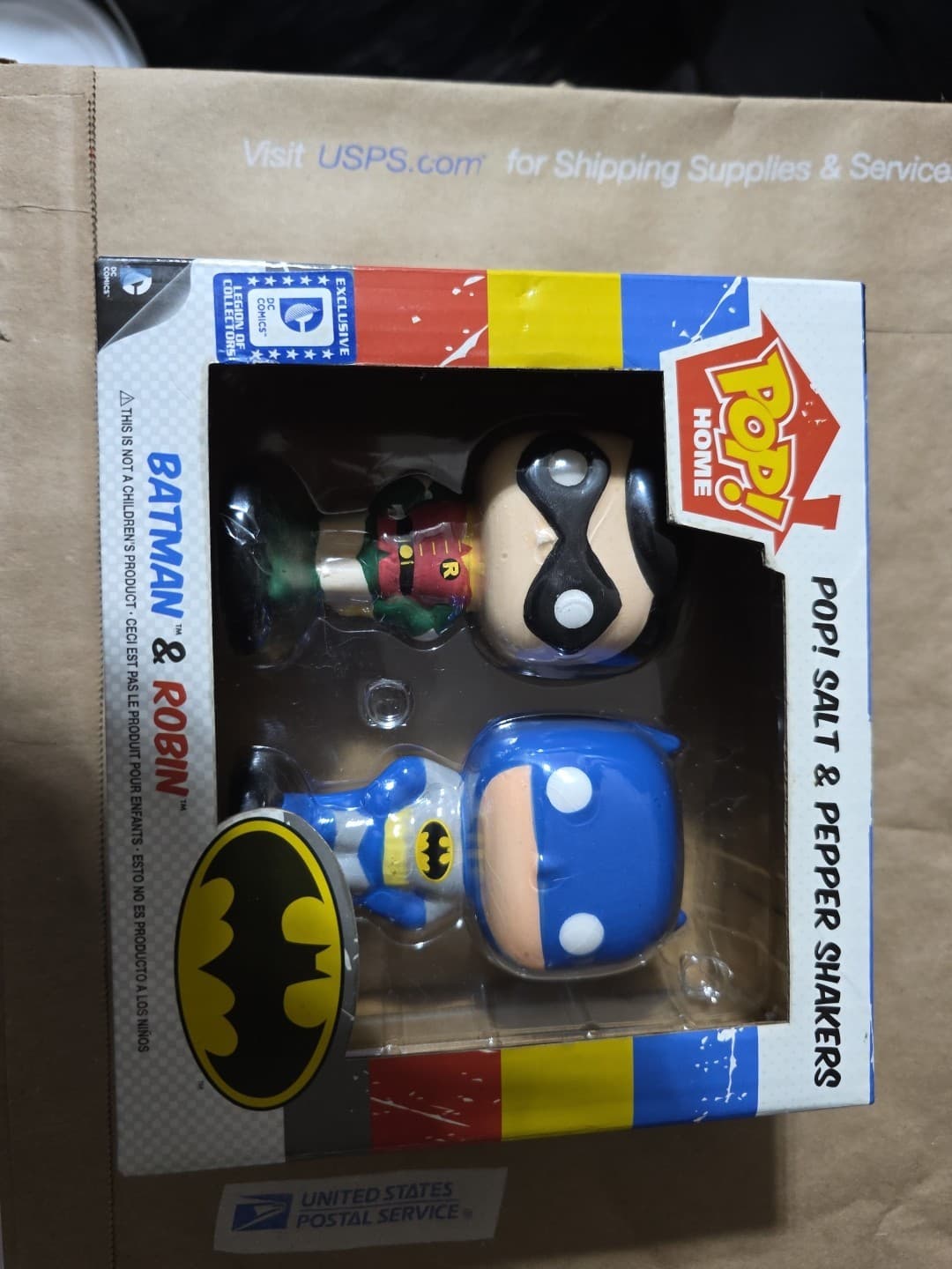 Funko Pop! Home Batman & Robin Salt & Pepper Shaker Set DC Legion of Collectors