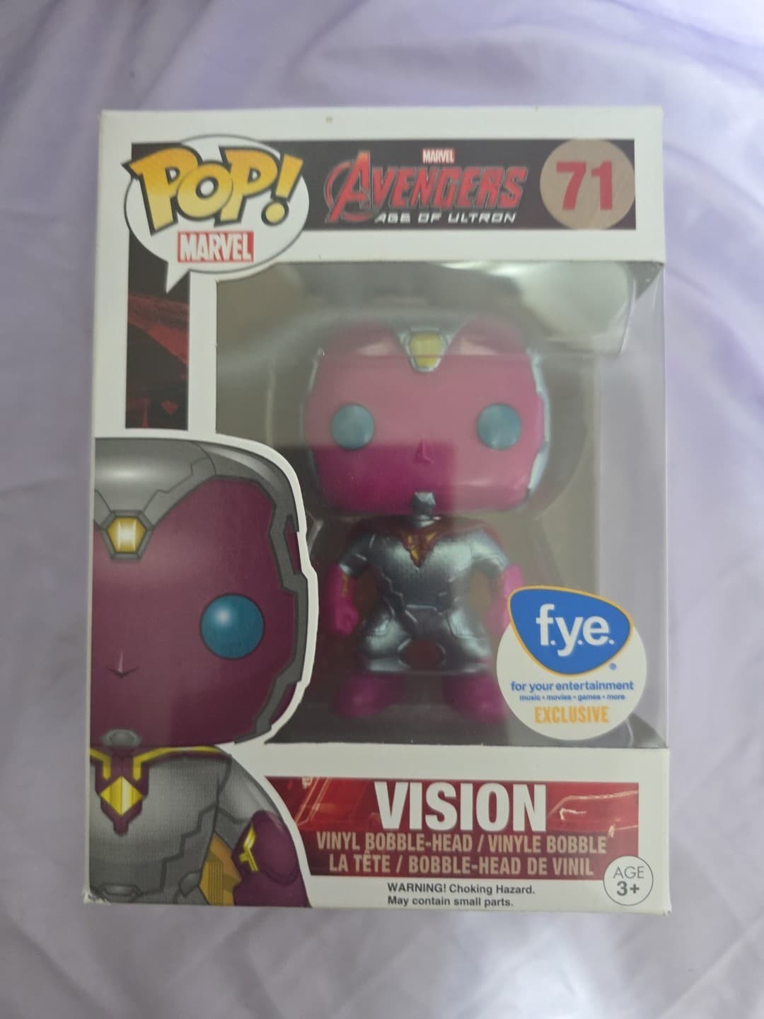 Funko Pop! Vinyl: Marvel - Vision - (Metallic) - FYE (Exclusive) #71