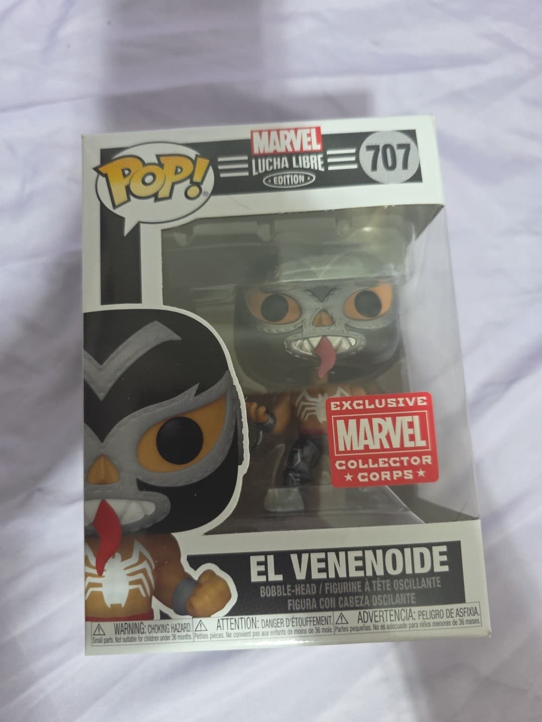 Funko Pop! El Venenoide Marvel Venom Lucha Libre Vinyl Figure