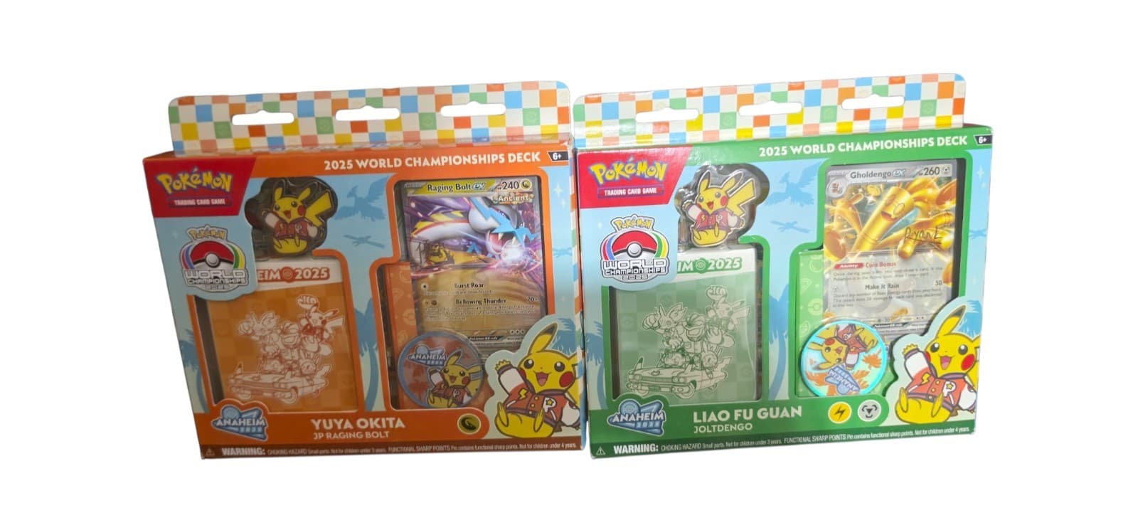Pokemon 2025 World Championships Deck YuYa OKita, Liao FU GUAN