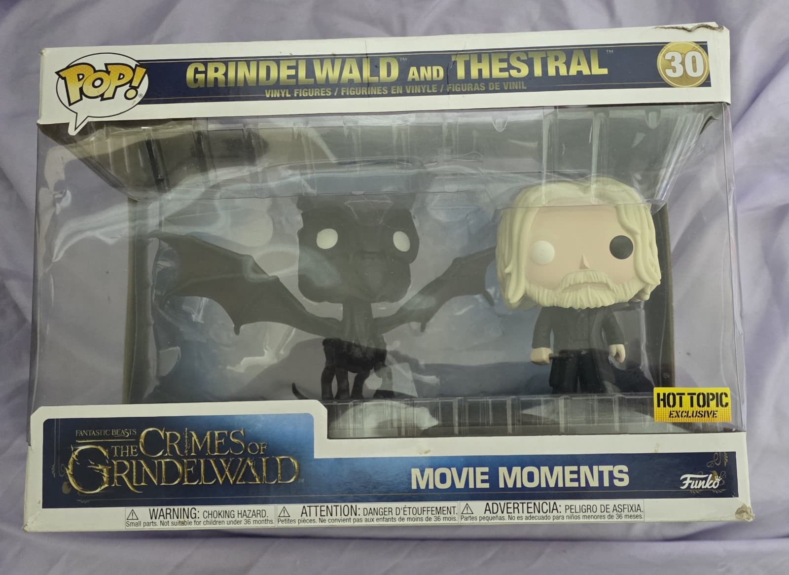 Funko Pop! Moments: Fantastic Beasts - Grindelwald and Thestral - Hot Topic...