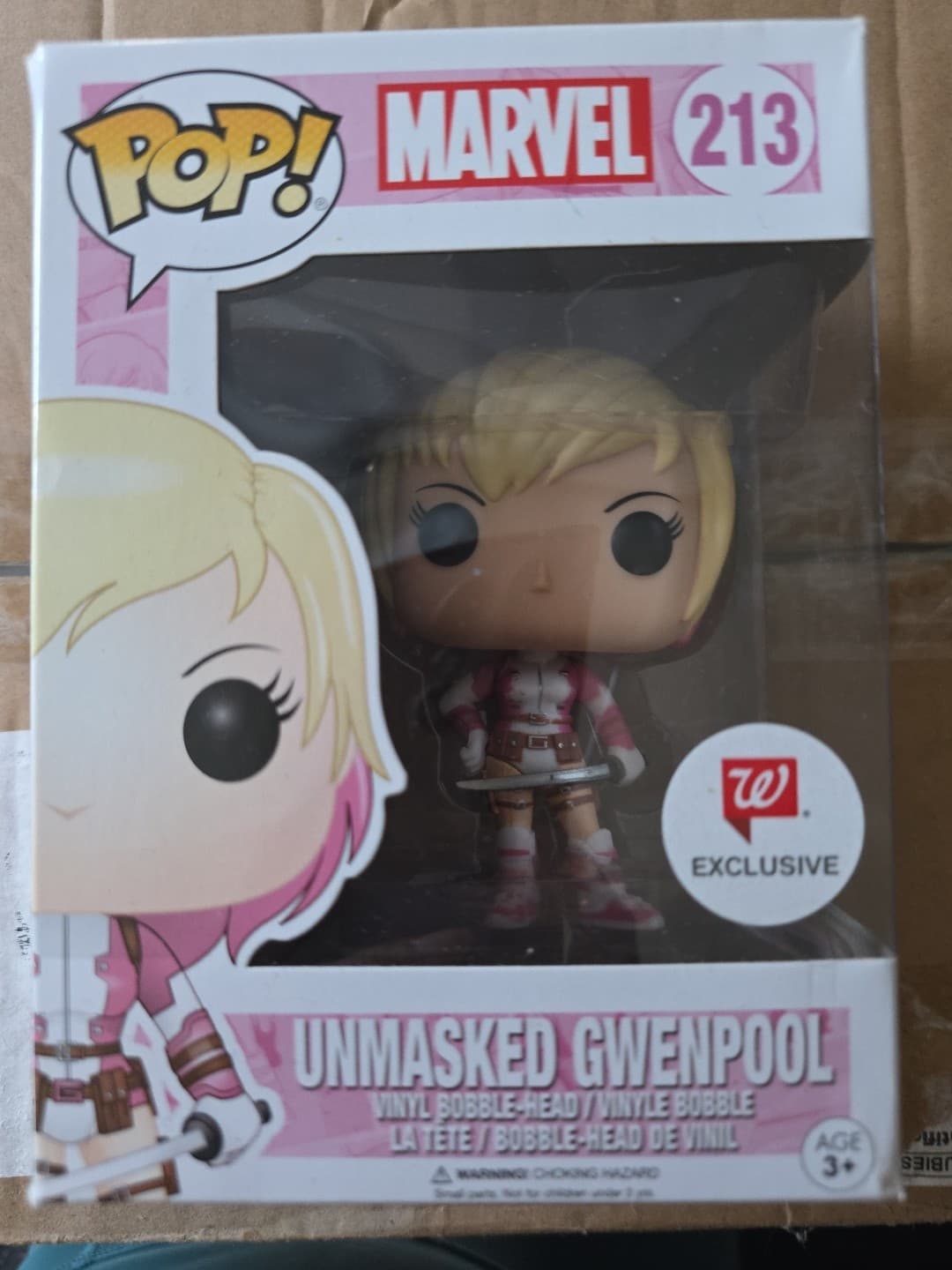 Funko Pop! Vinyl: Marvel - Gwenpool (Unmasked) - Walgreens (Exclusive) #213