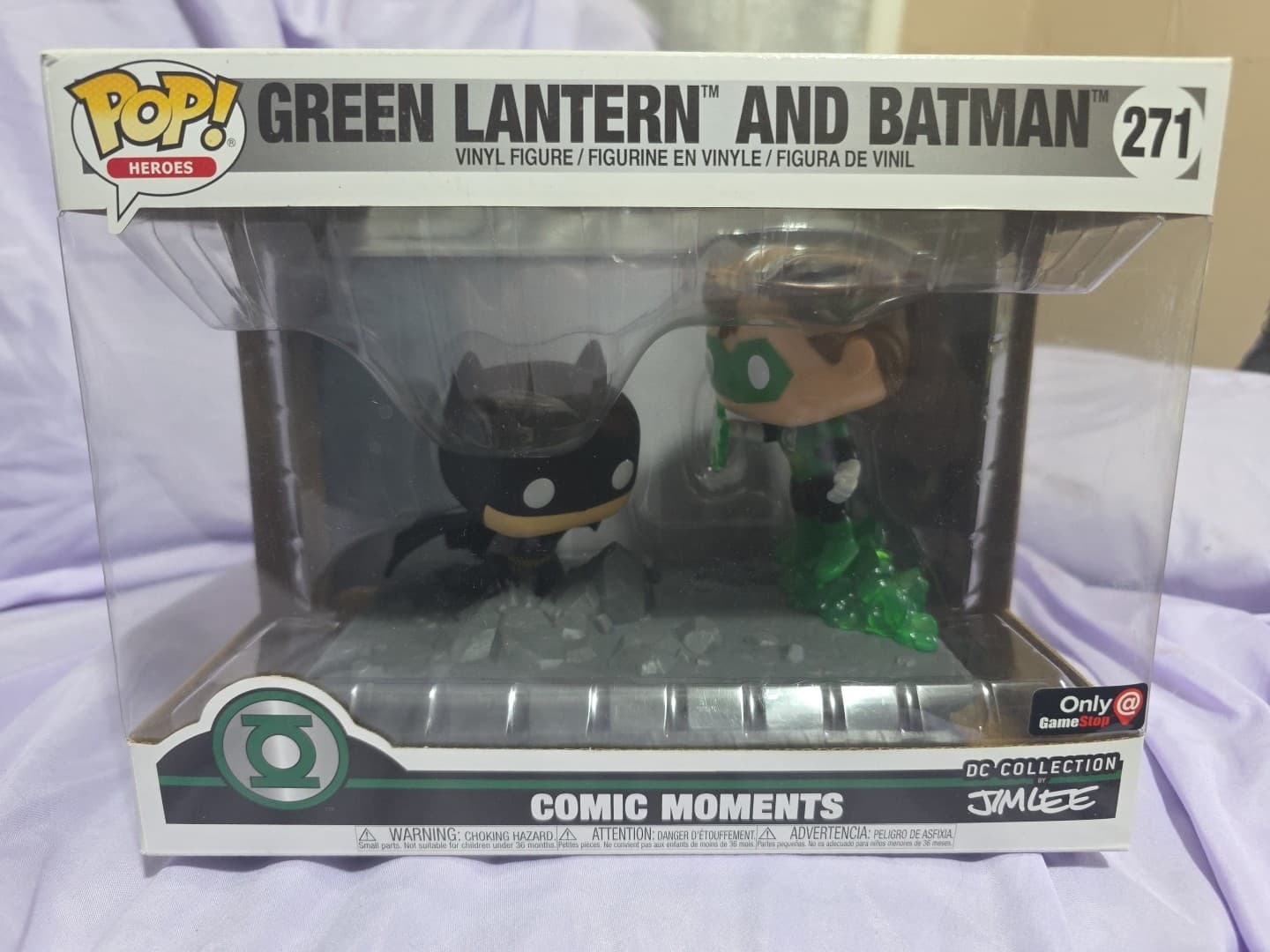 Funko Pop! Moments: DC Universe - Green Lantern & Batman (Jim Lee) - GameStop...