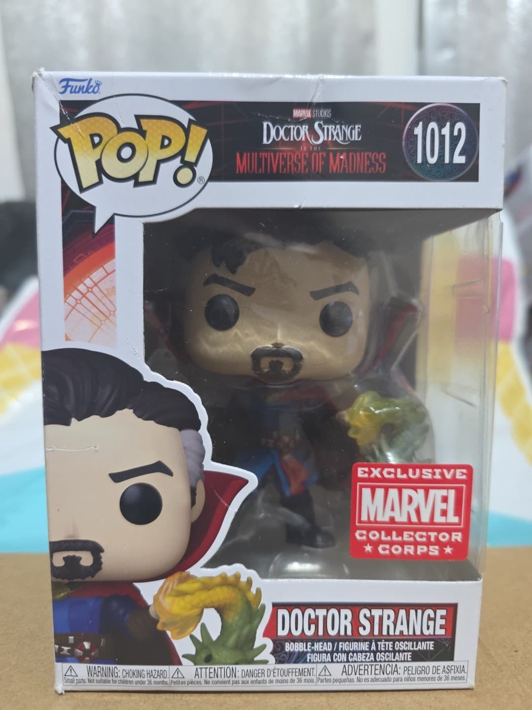 Funko POP! Marvel Collectors Corps Exclusive Doctor Strange 1012 with Protector