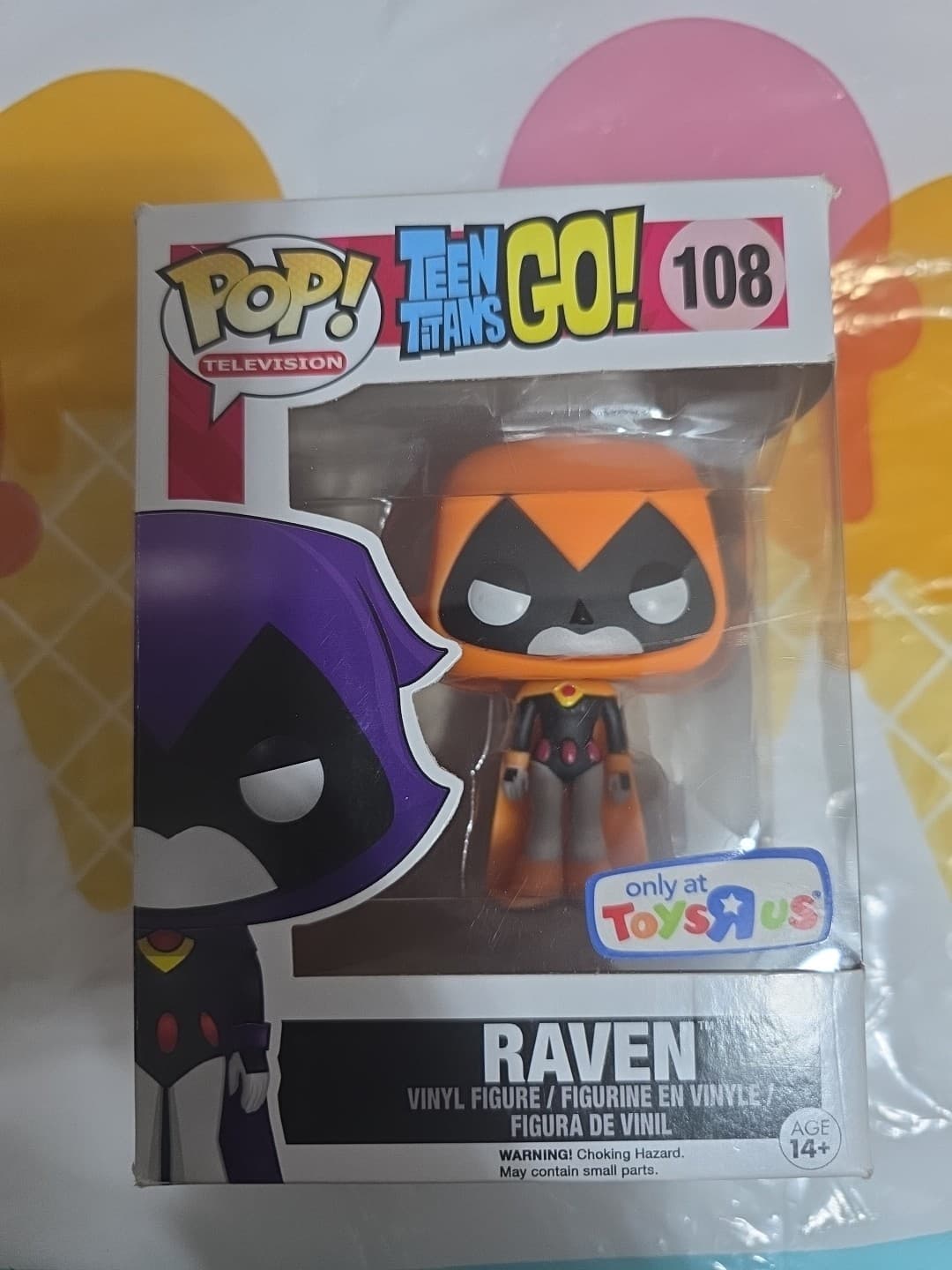 Funko Pop! Vinyl: DC Universe - Raven - (Orange) - Toys R Us (Exclusive) #108