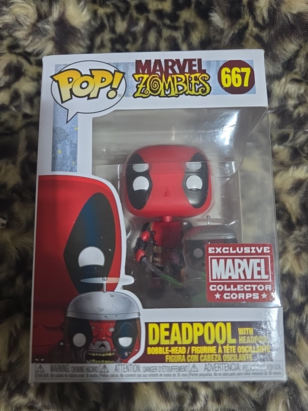 Funko POP! Marvel Deadpool with Headpool #667 Vinyl Figure