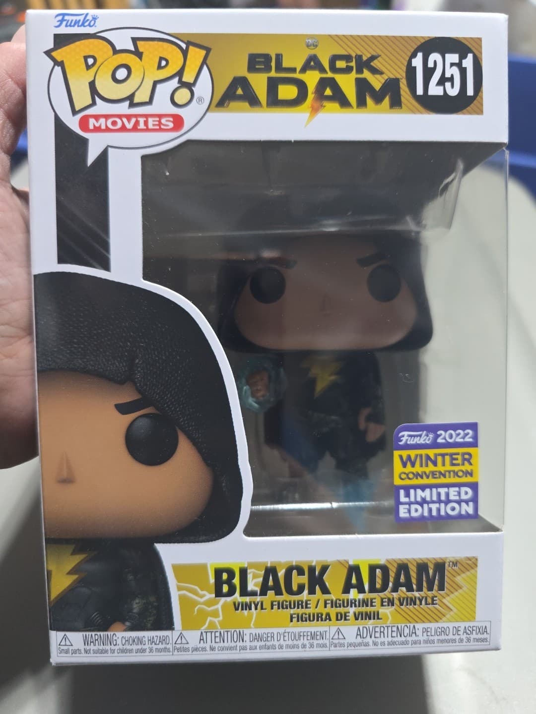 Funko Pop! Vinyl: DC Universe - Black Adam (Winter Convention) - Amazon CCXP...