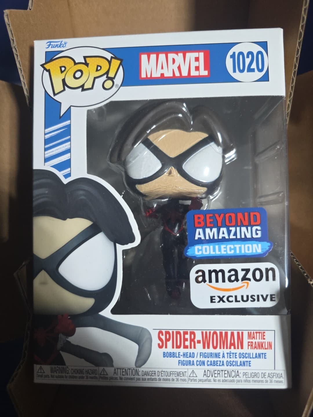 Funko Pop! Vinyl: Marvel - Spider-Woman (Mattie Franklin) - Amazon...