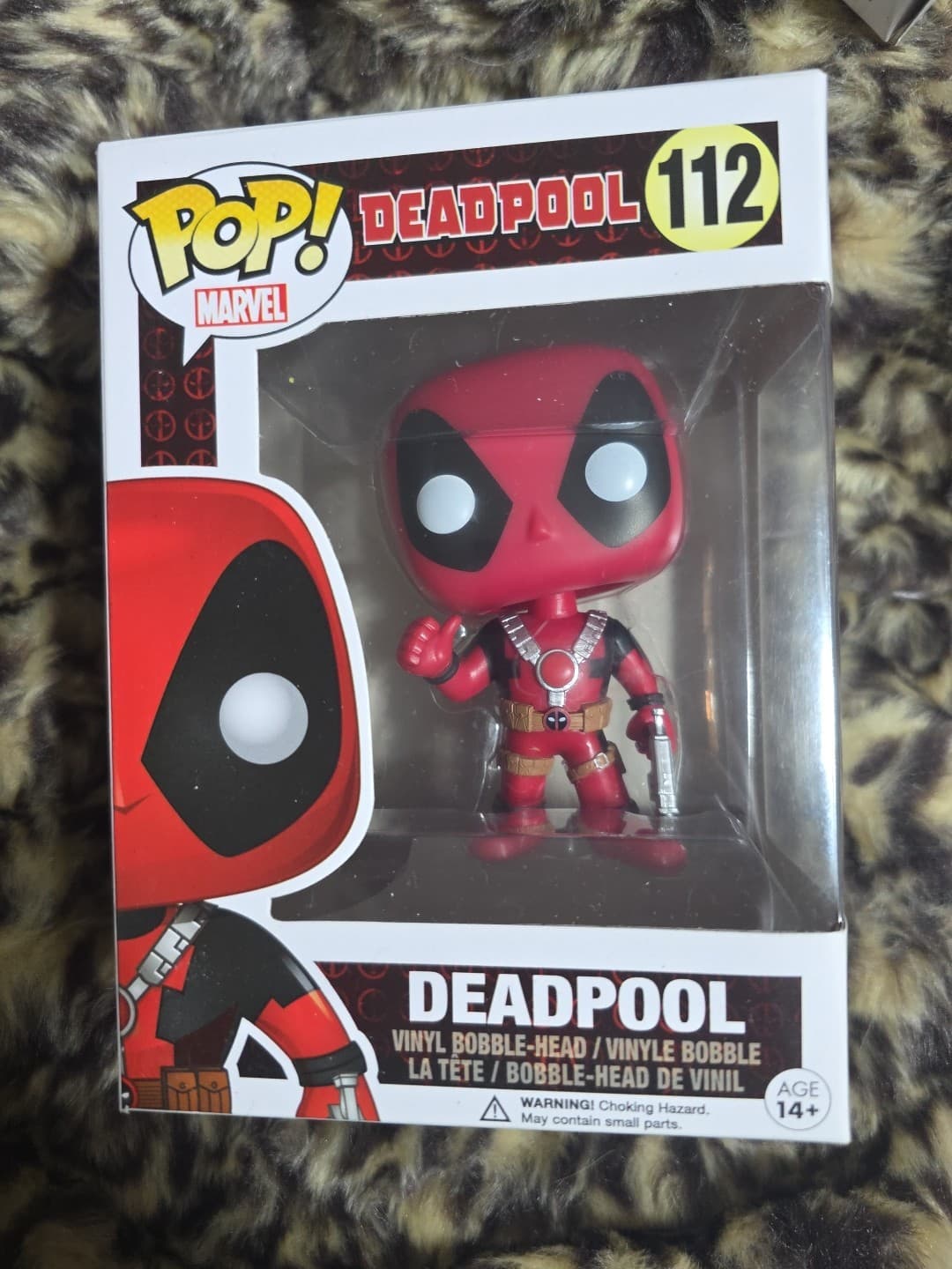 Funko Pop! Vinyl: Marvel - Deadpool (Thumbs Up) #112