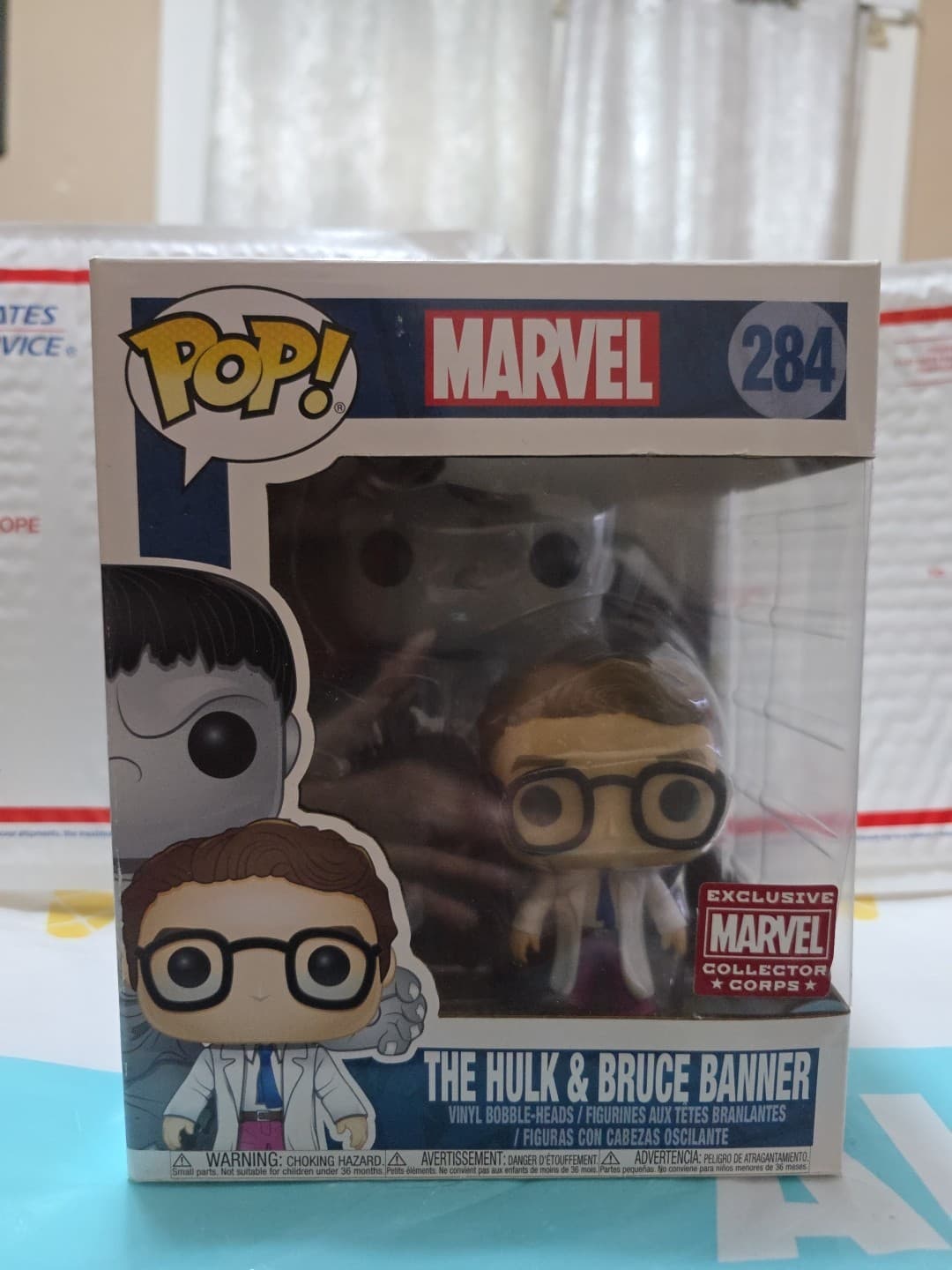 Funko Pop! Vinyl Super 6 in: Marvel - The Hulk & Bruce Banner - Marvel Collector