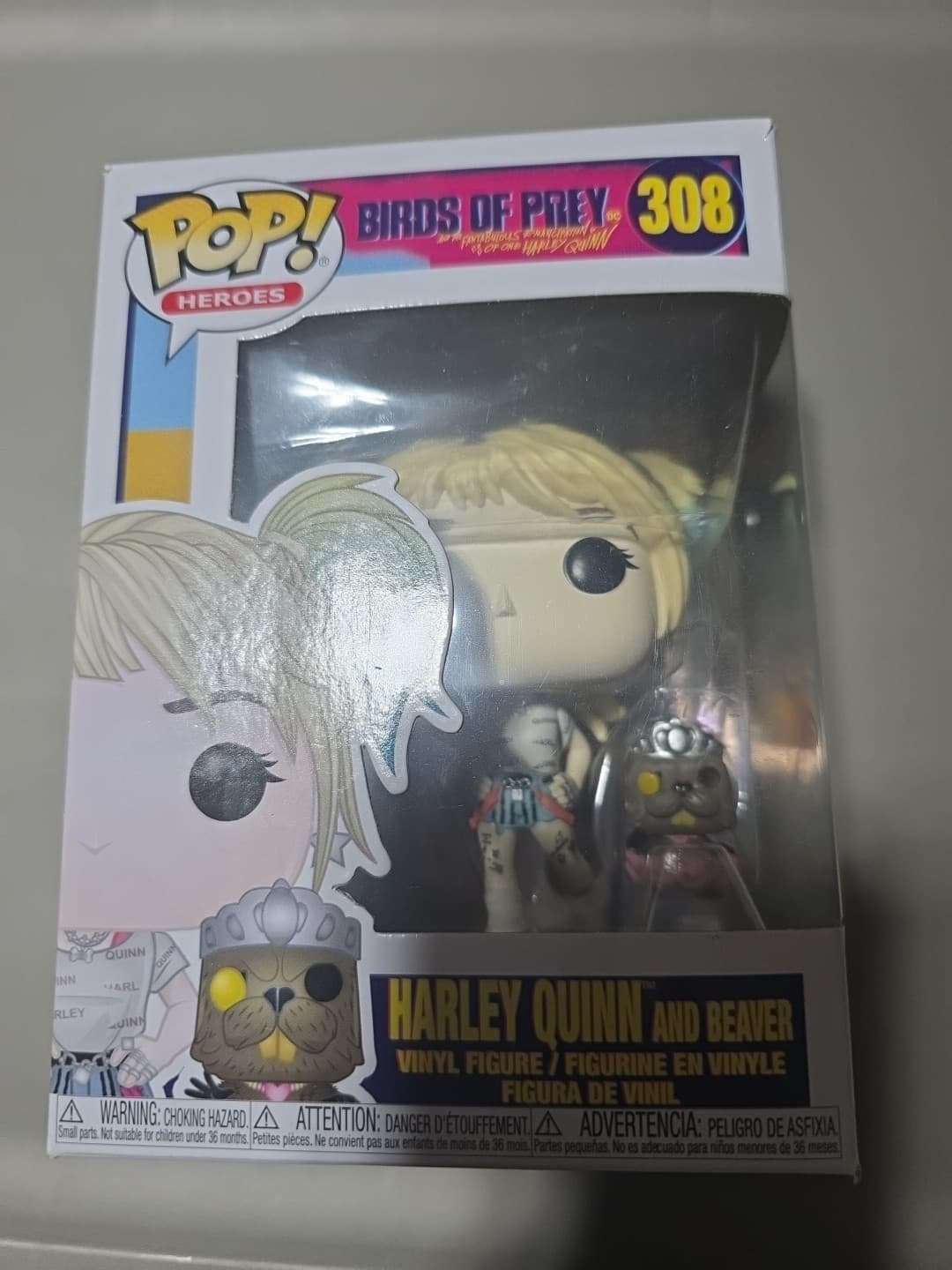 Funko Pop! Vinyl: DC Universe - Harley Quinn and Beaver #308