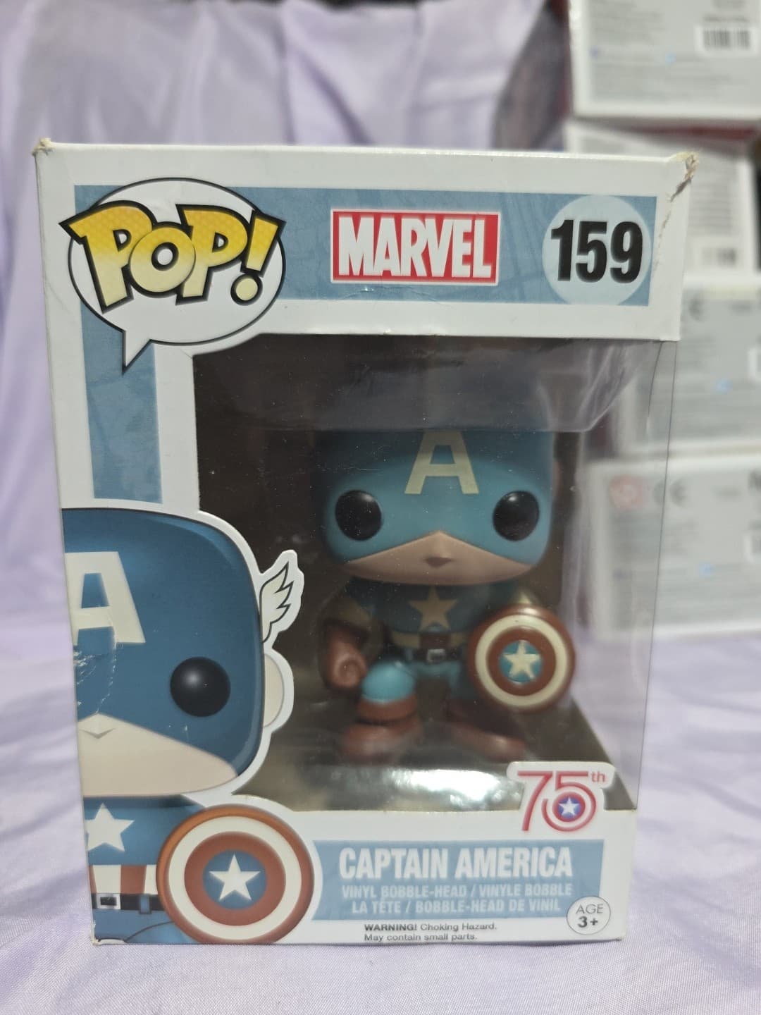 Funko Pop! Vinyl: Marvel - Captain America - (Sepia) - Amazon (Exclusive) #159