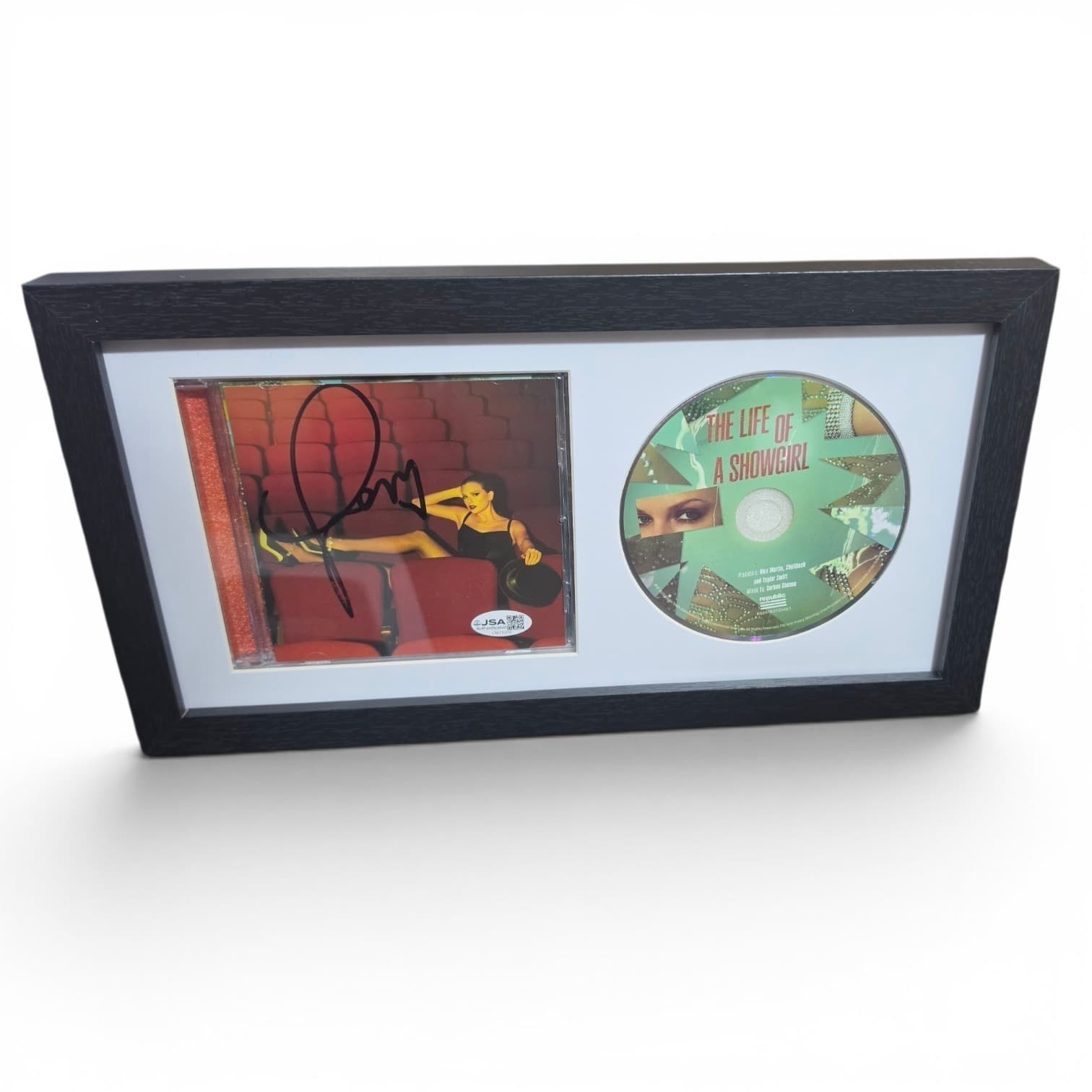 Taylor Swift The Life Of A Showgirl Signed Insert Authenticated By JSA