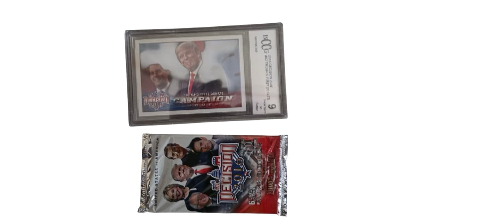 Trump 2016 Decision 9 rating + 2016 Decision sealed Pack