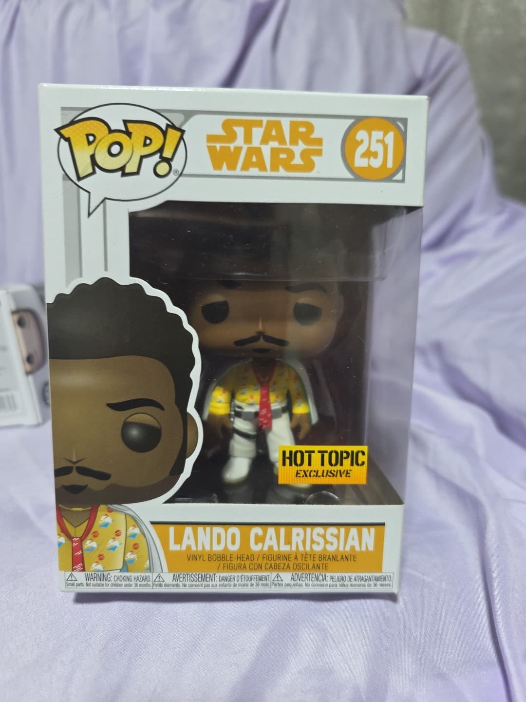 Funko Pop! Vinyl: Star Wars - Lando Calrissian - Hot Topic (HT) (Exclusive) #251