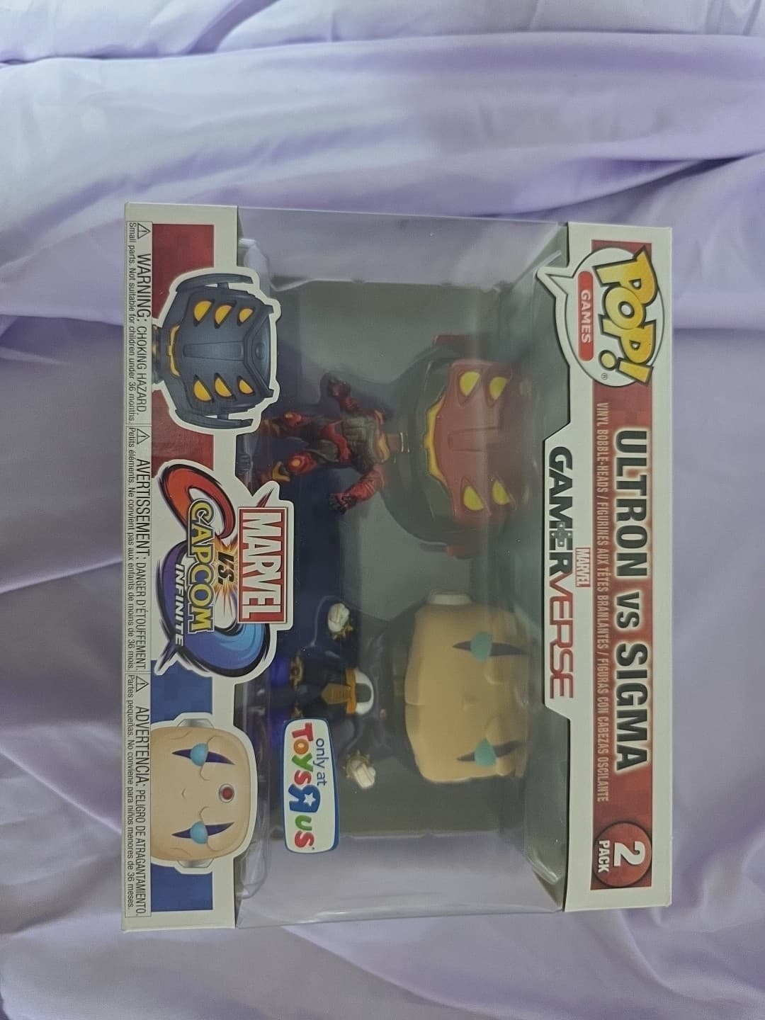 Funko Pop! Vinyl: Marvel - MvC- 2 Pack- Rocket(BUPU)/Megaman(BKGD) - GameStop...