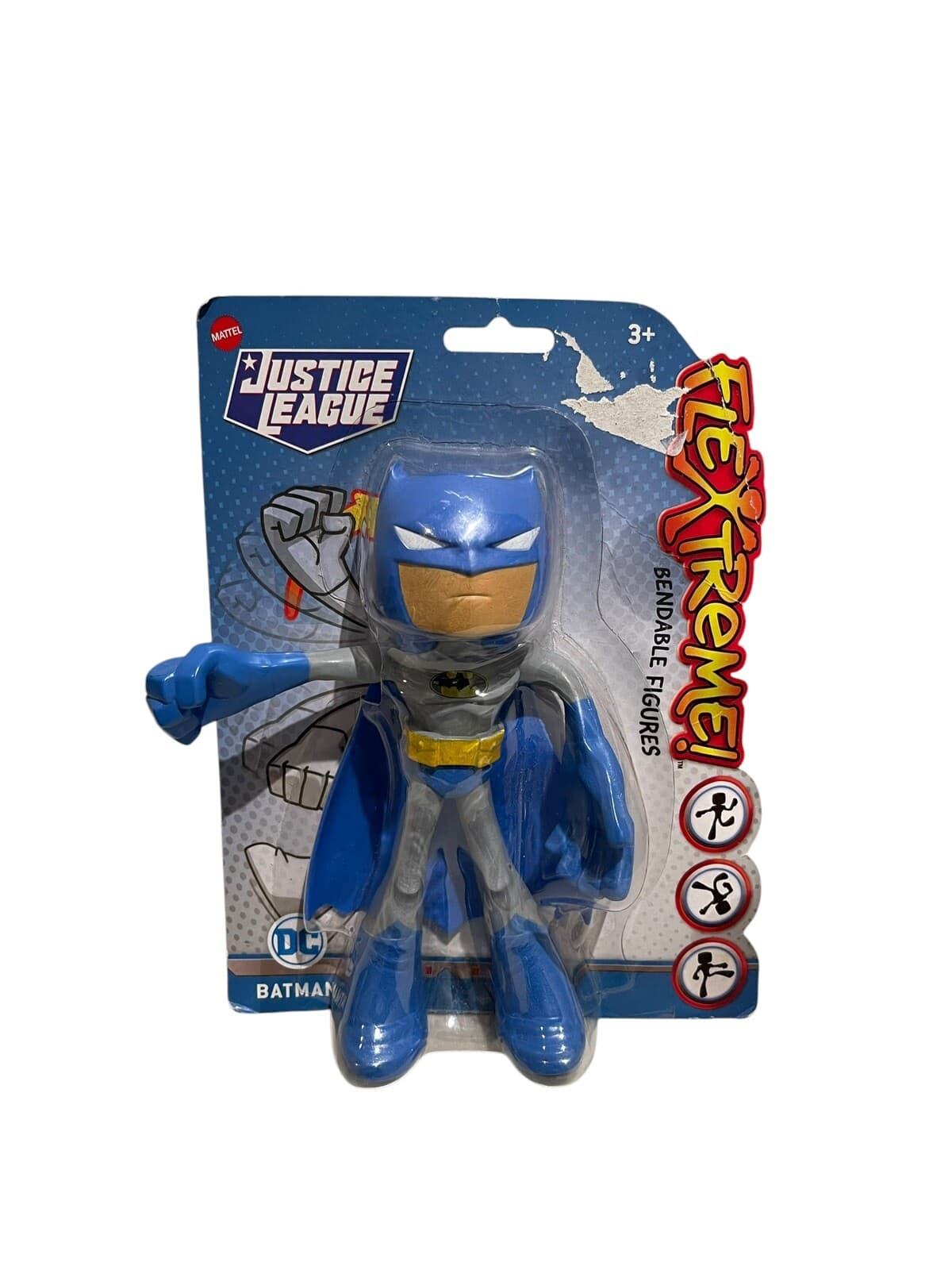 SEALED Flextreme Justice League DC Batman Bendable Action Figure!!
