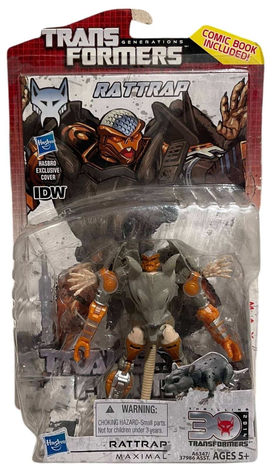 Hasbro Transformers Generations Thrilling 30 Maximal Rattrap Action Figures