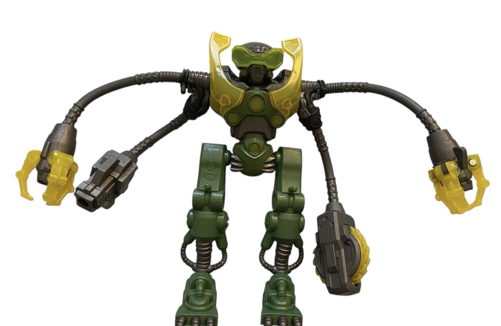 Marvel Hasbro Evil Robot Ockobot Figurine Bend and Flex 10"