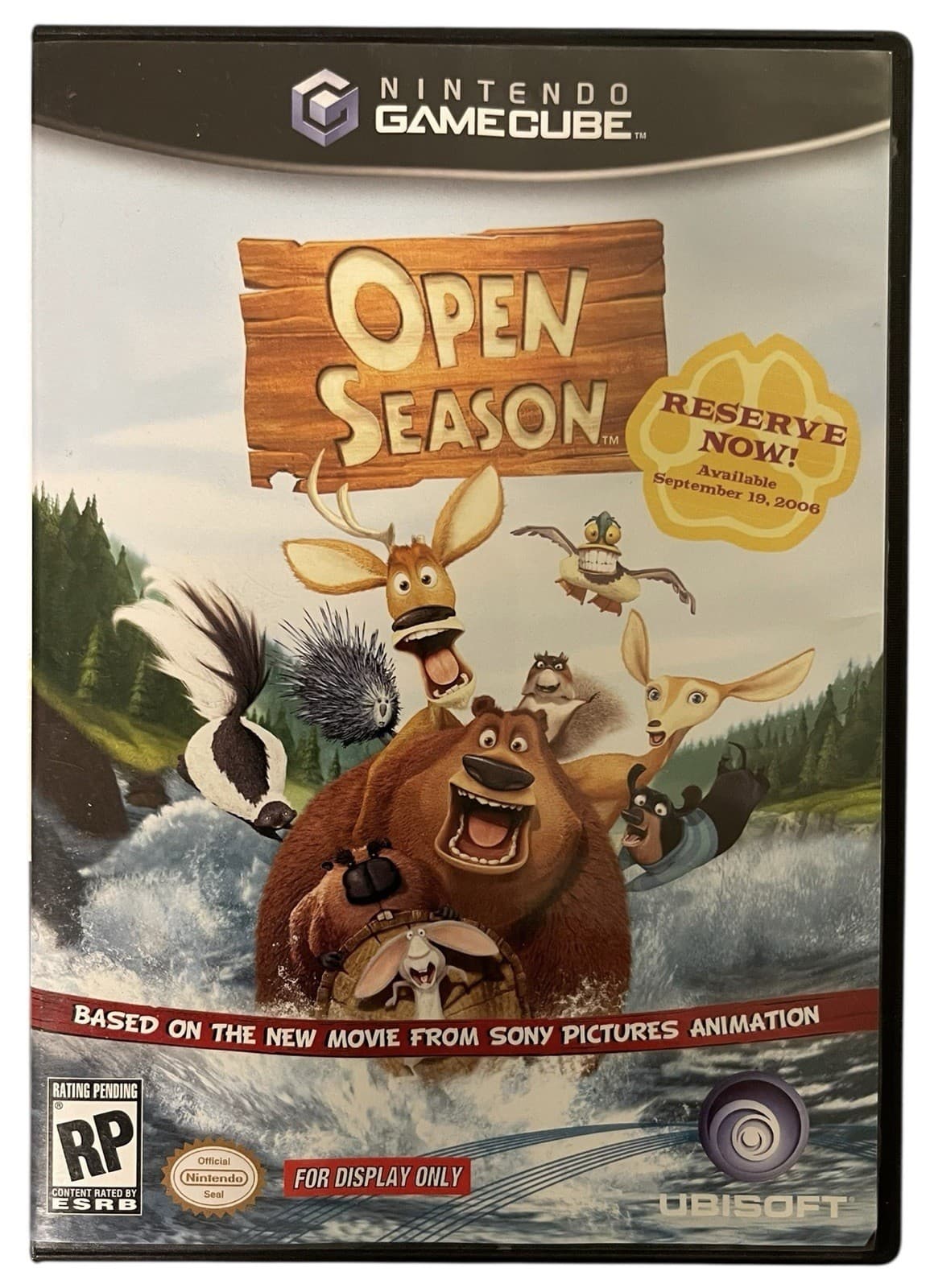 Open Season 2006 Nintendo Gamecube Game - No Manual