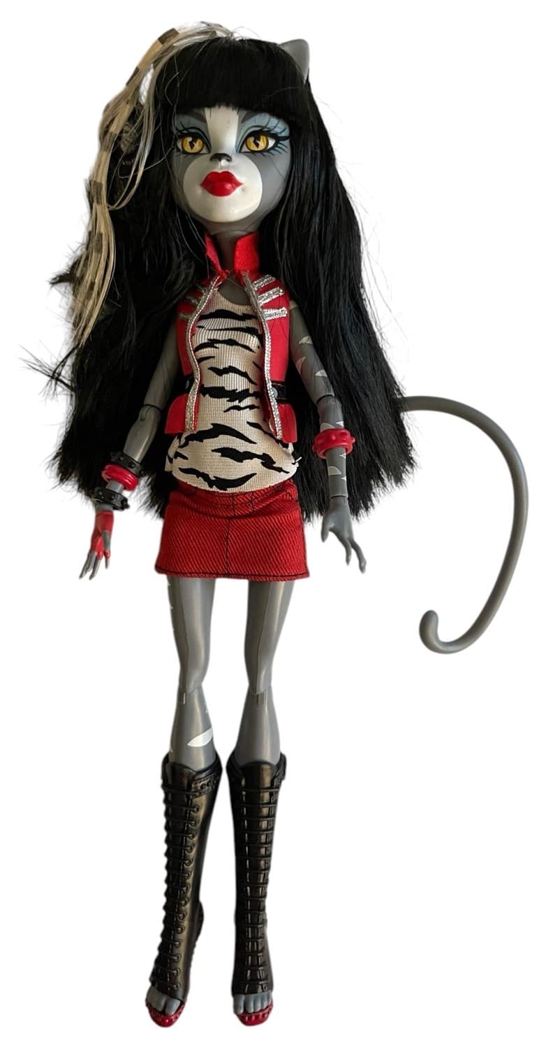 Monster High Purrsephone Wear Cat Sister Signature 1st wave Toys R Us Exclusive