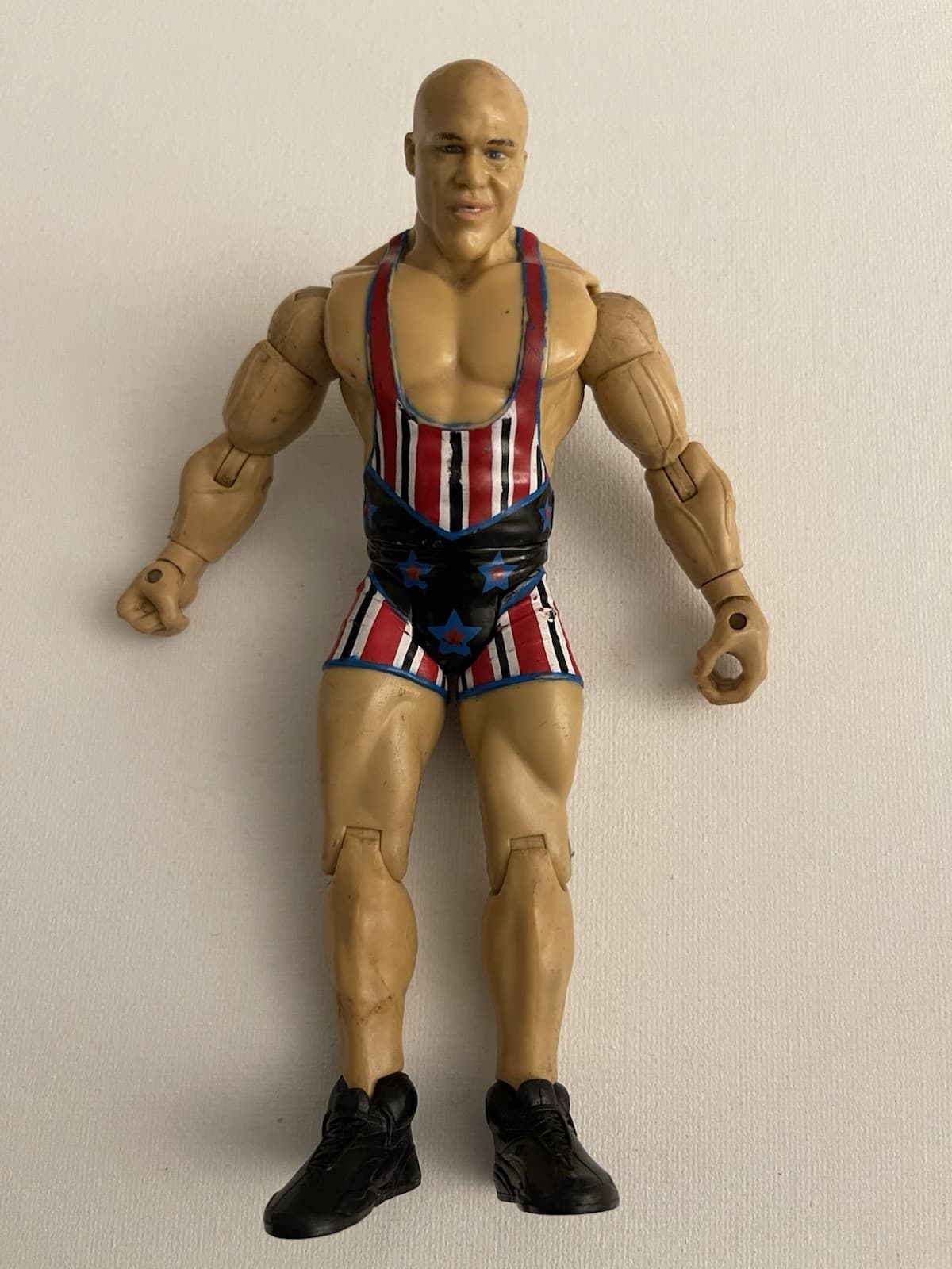 WWE Kurt Angle Deluxe Aggression Figure JAKKS Pacific