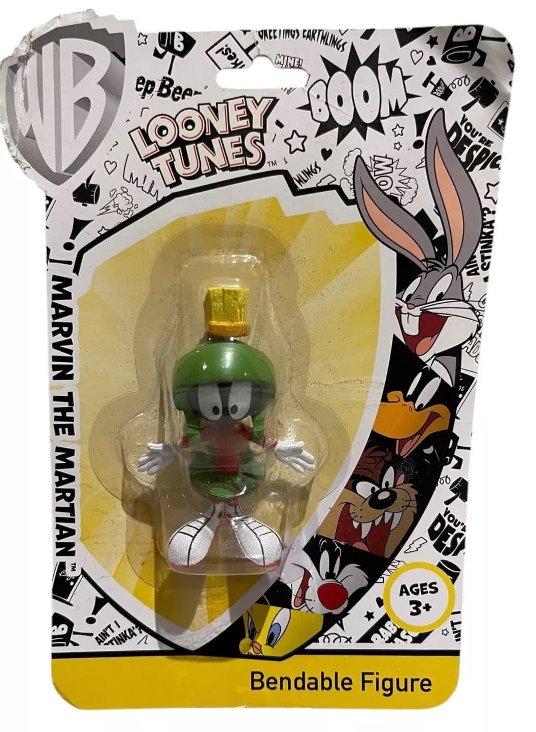 NJ Croce Looney Tunes - Marvin The Martian Bendable Figure