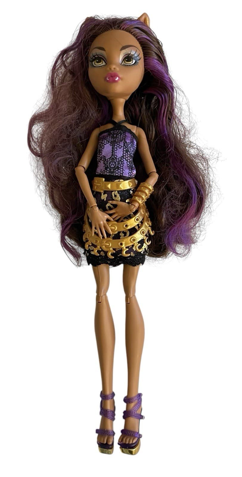 2012 Monster High 11" Scaris City of Frights Clawdeen Wolf Doll Figure Mattel