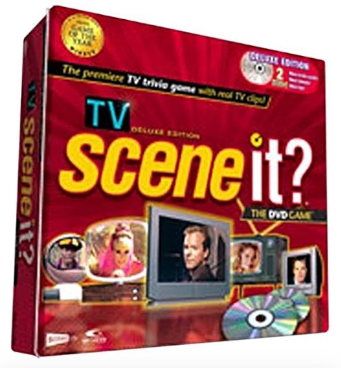 Scene It TV Sit Com Game Deluxe DVD Edition 2005 Collector Tin