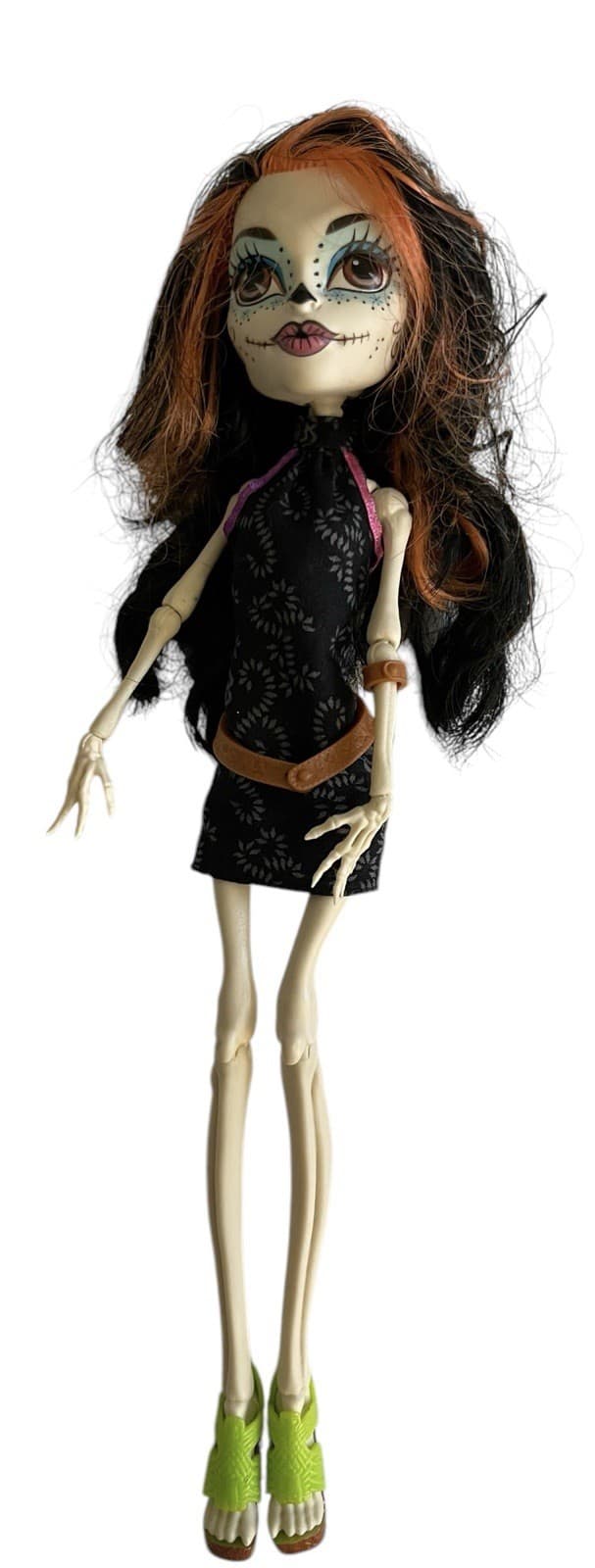 Monster High Skelita Calaveras Doll Scaris Skeleton Latinx Anthropomorphic Spook