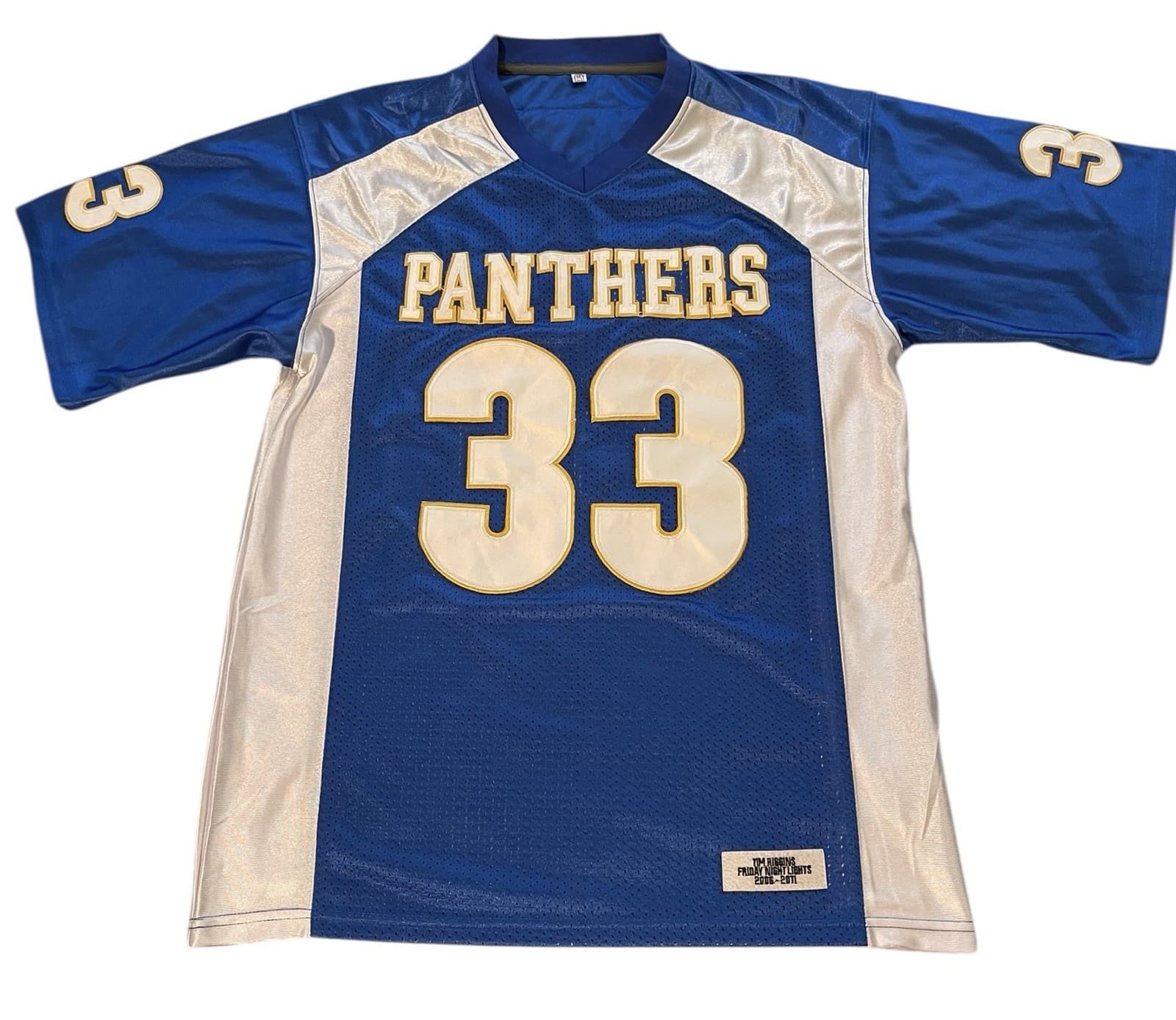 Custom Stitched Tim Riggins #33 Friday Night Lights Football Jersey Adult M