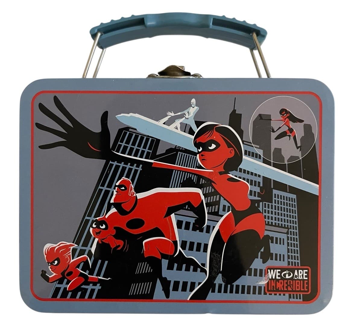 Disney Pixar Cardinal The Incredibles 2 Tin Lunch Box